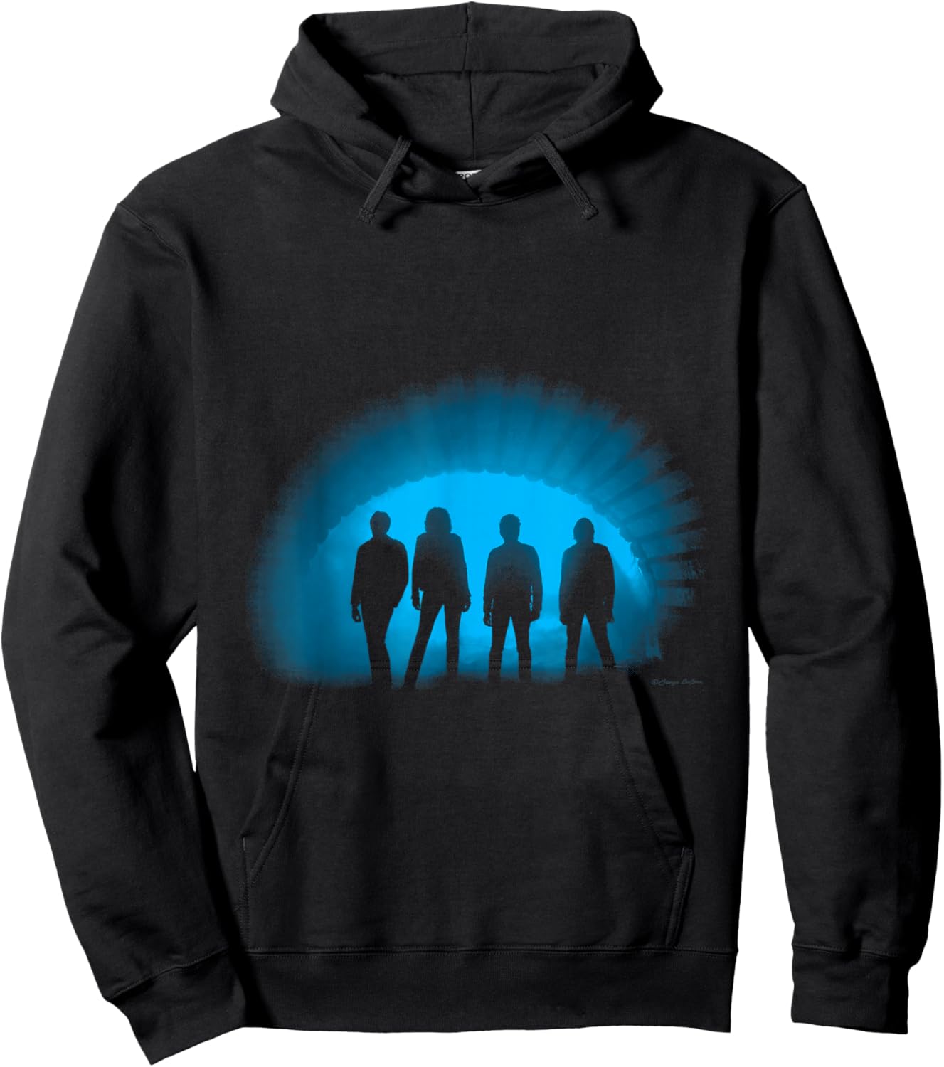 The Ramones Too Tough To Die Album Art By George DuBose Hoodie - Hoodie | Black