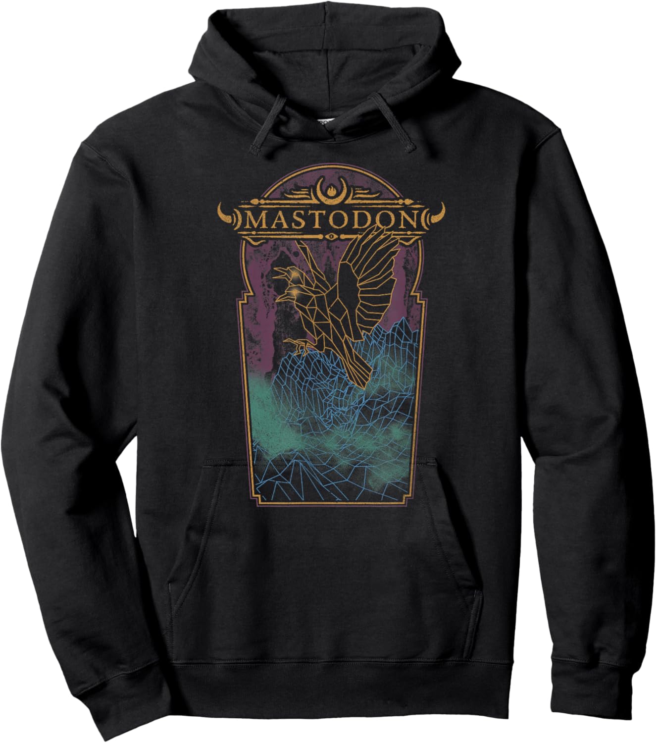 Mastodon Dycrow Landscape Hoodie - Hoodie | Black