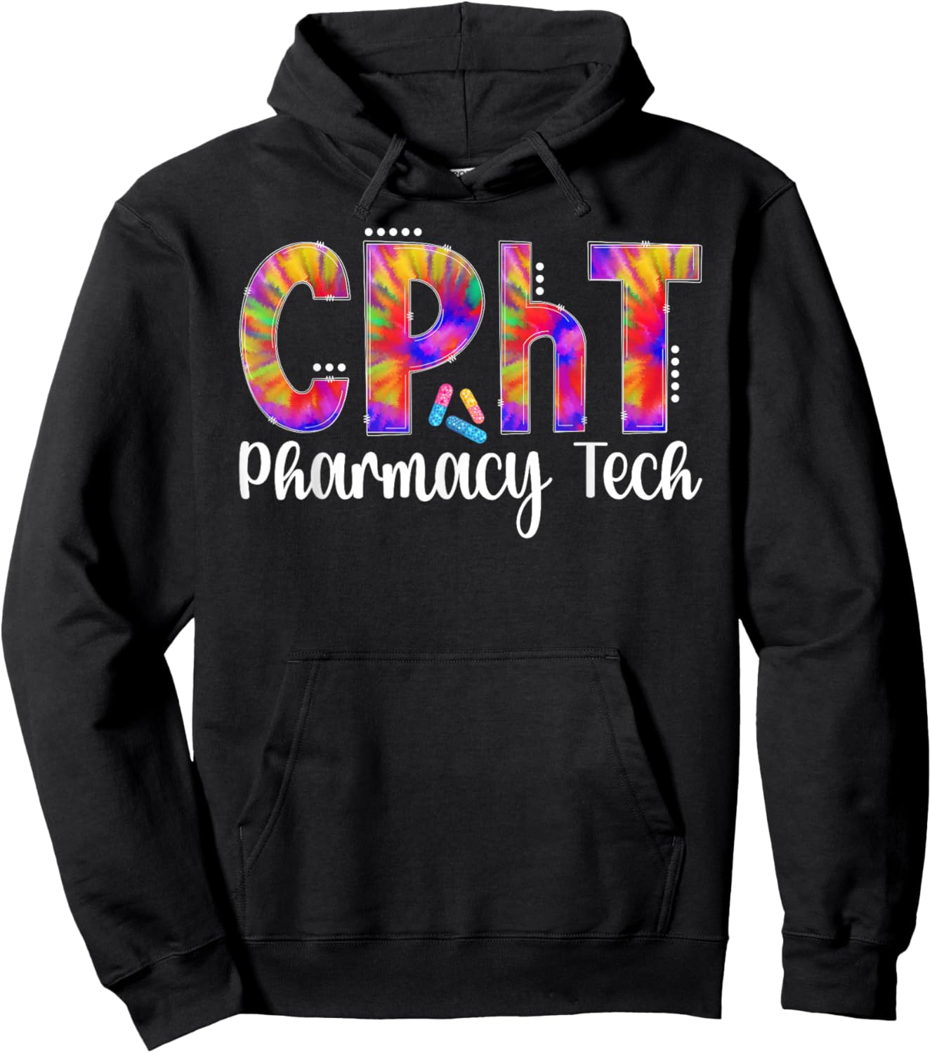 CPhT Certified Pharmacy Tech Appreciation Hoodie - Hoodie | Black