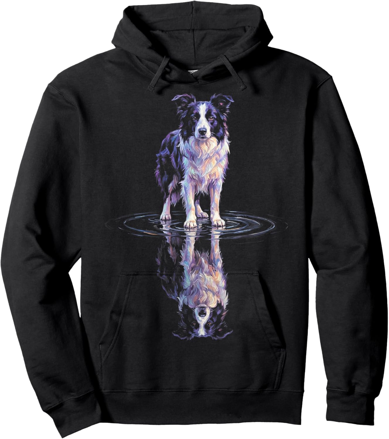 Border Collie Hoodie - Hoodie | Black