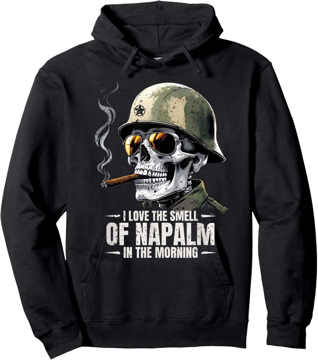 I Love the Smell of Napalm in the Morning Hoodie - Hoodie | Black