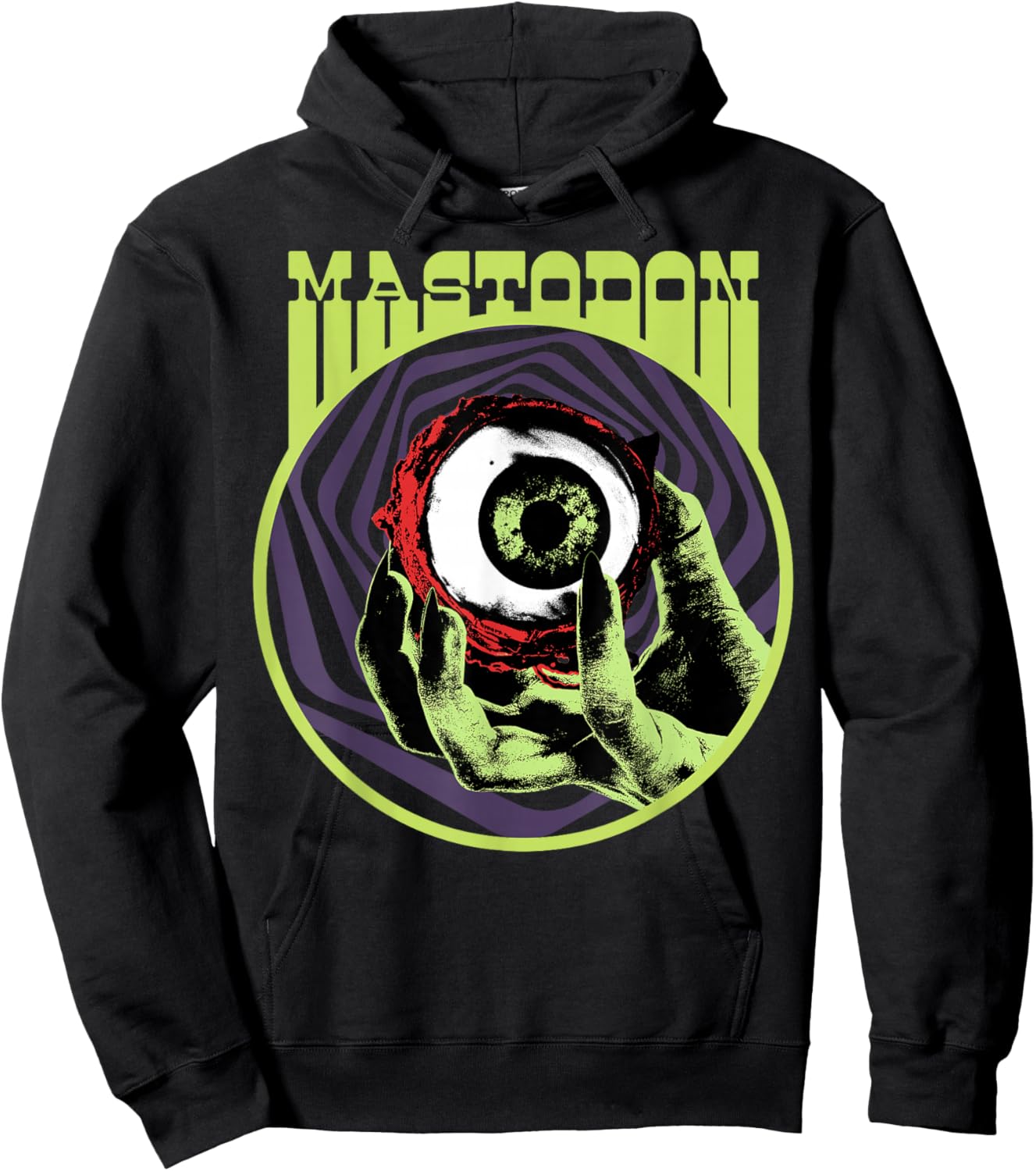 Mastodon Witch Eye Adult Hoodie - Hoodie | Black