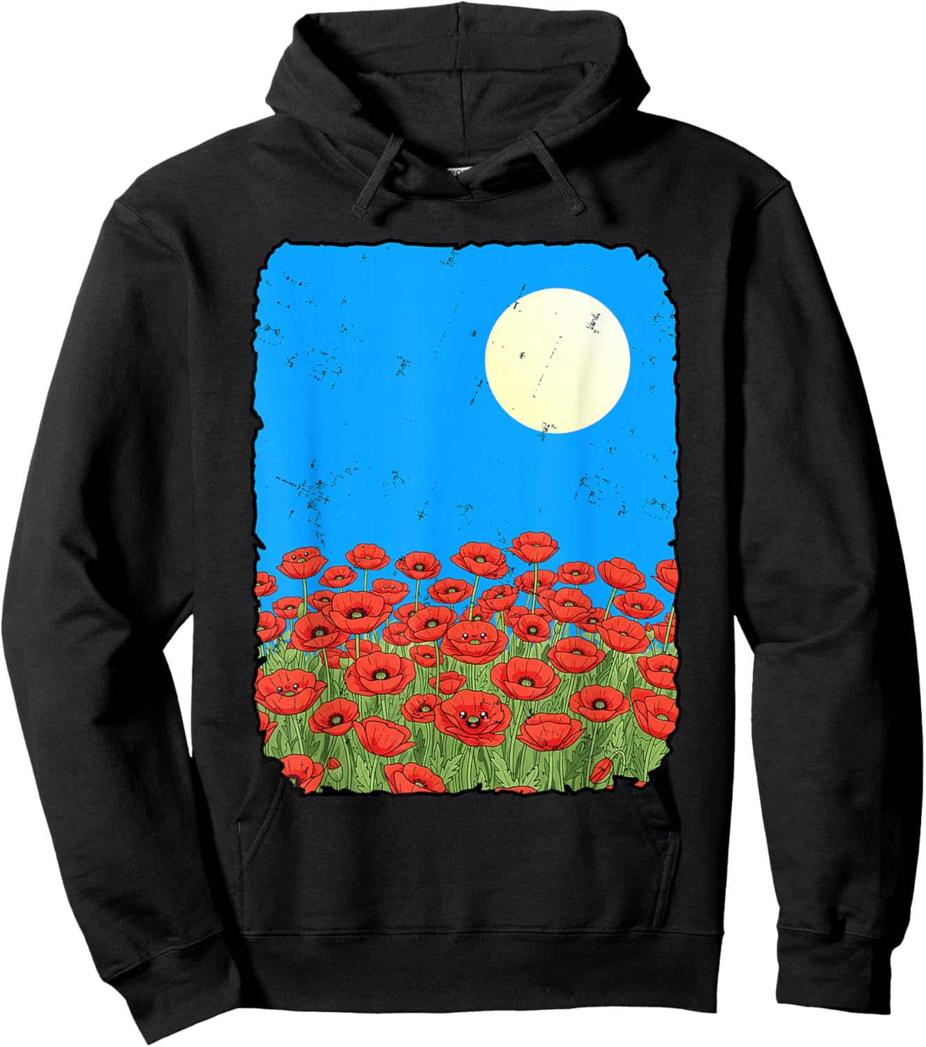 Coquelicots Hoodie - Hoodie | Black