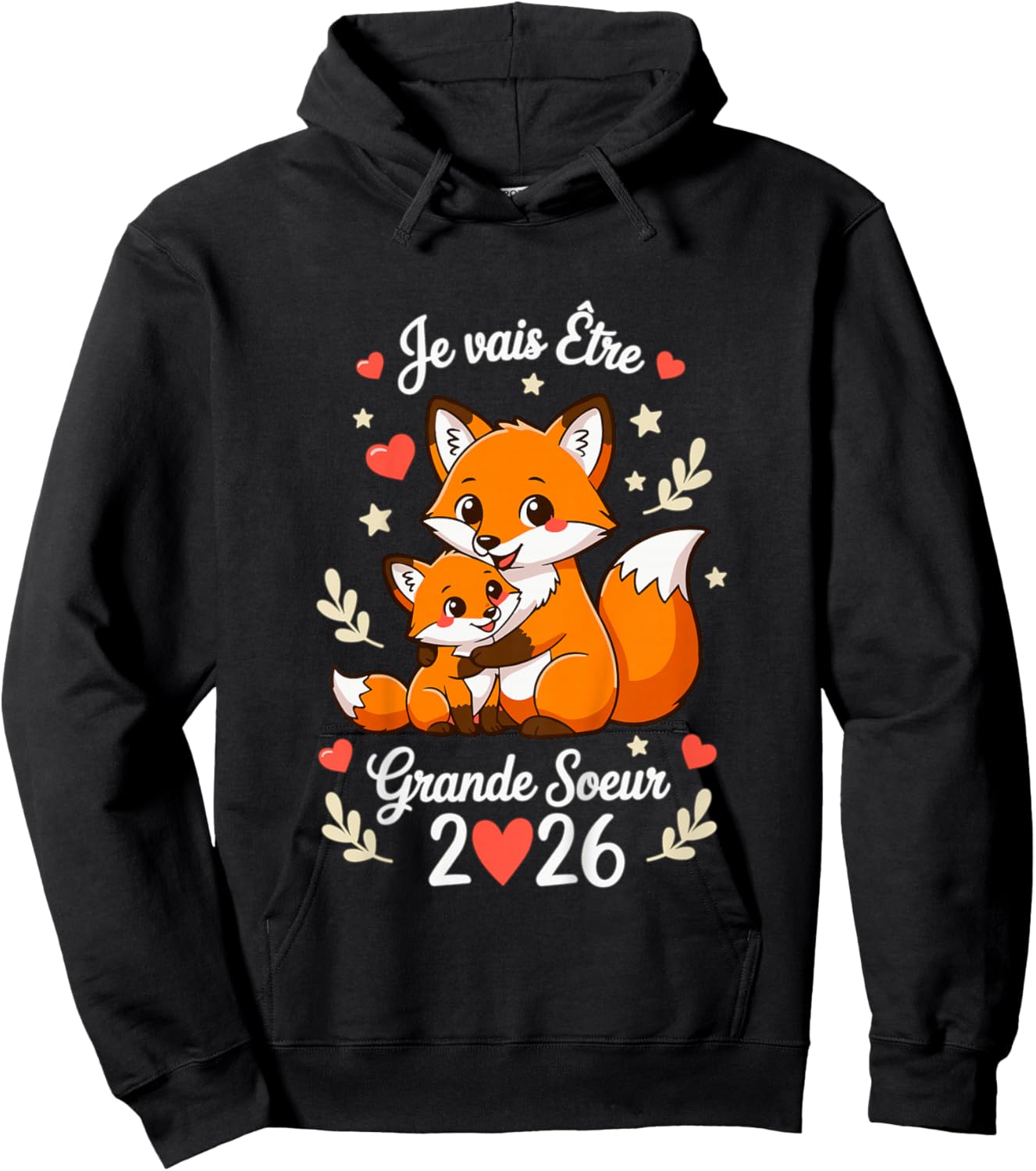 Child Future Big Sister 2026 I Will Be Big Sister 2026 Hoodie - Hoodie | Black