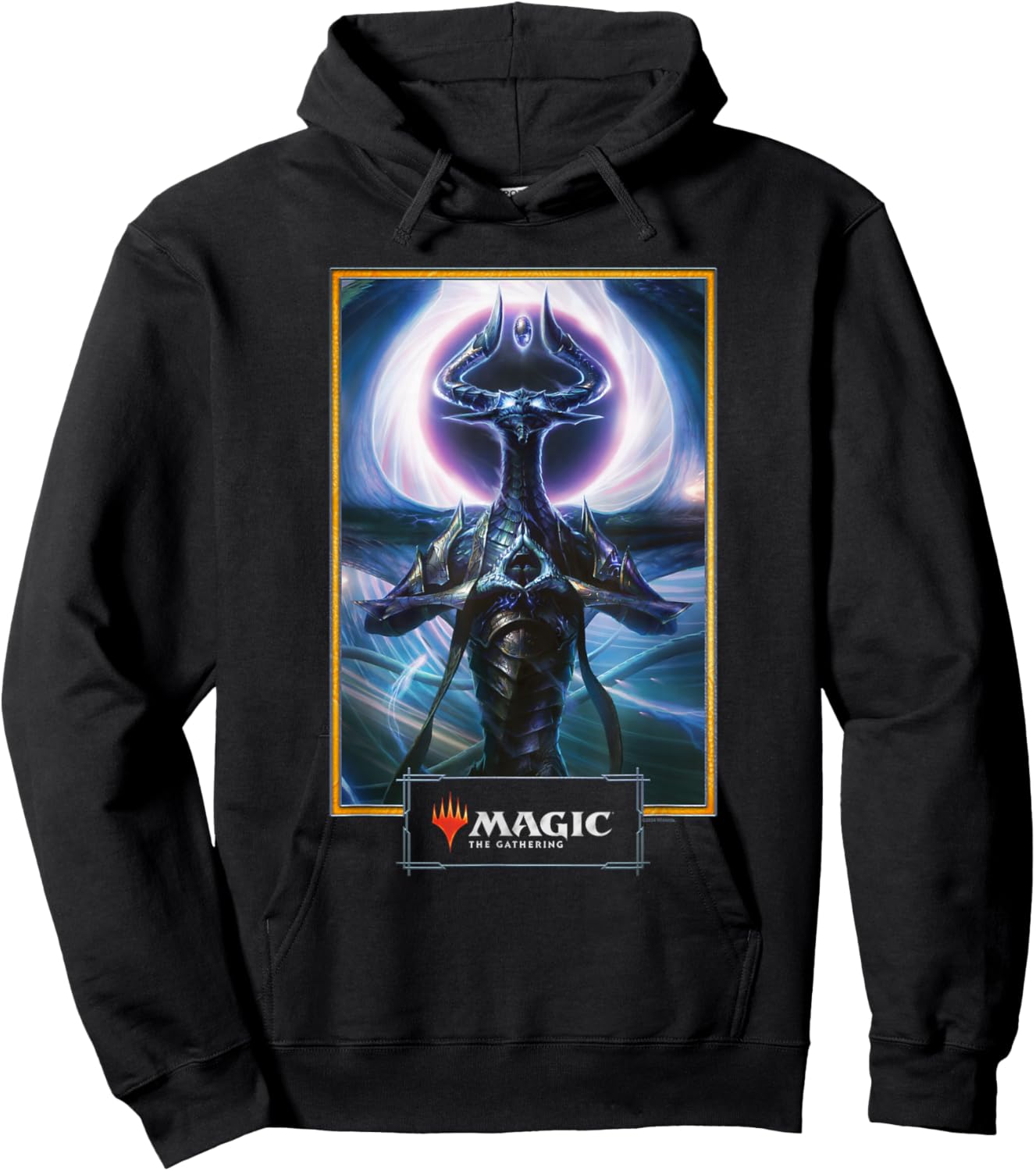 Magic the Gathering Ravnica Remastered Nicol Bolas Hoodie - Hoodie | Black