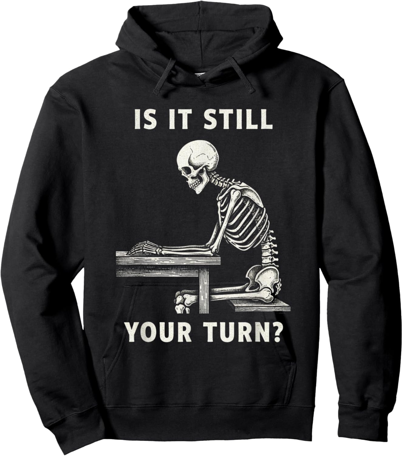 is It My Turn Yet? Bold Statement for Gamer Hoodie - Hoodie | Black