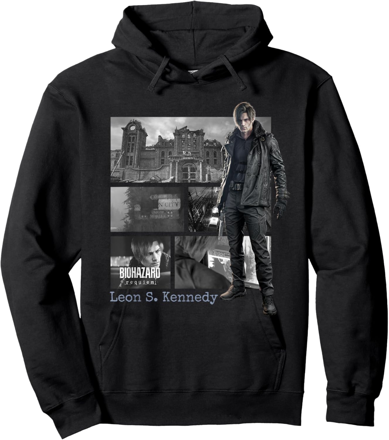 Resident Evil Requiem Leon FP Hoodie - Hoodie | Black