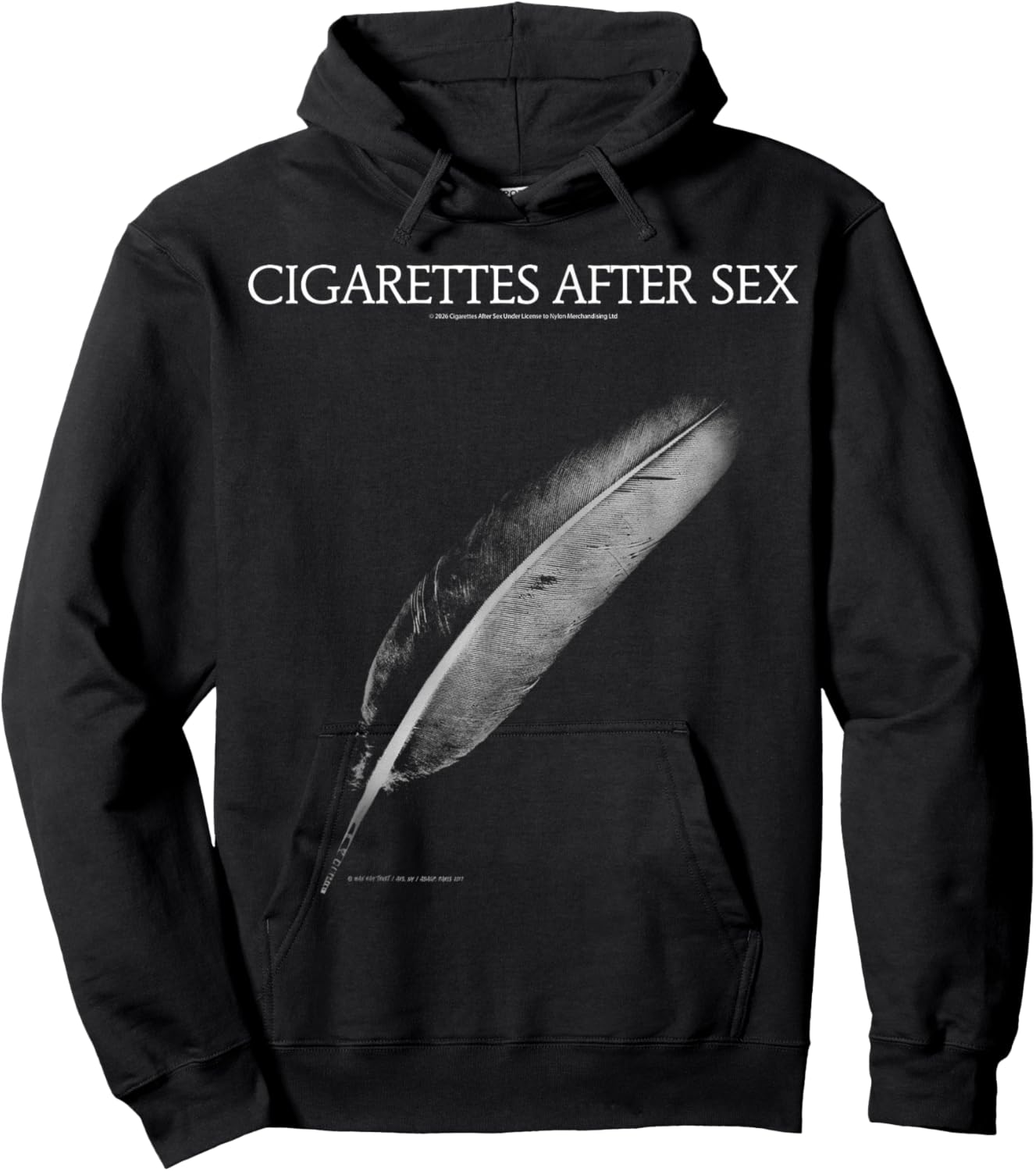 Official Cigarettes After Sex Affection Dream Pop Band Hoodie - Hoodie | Black