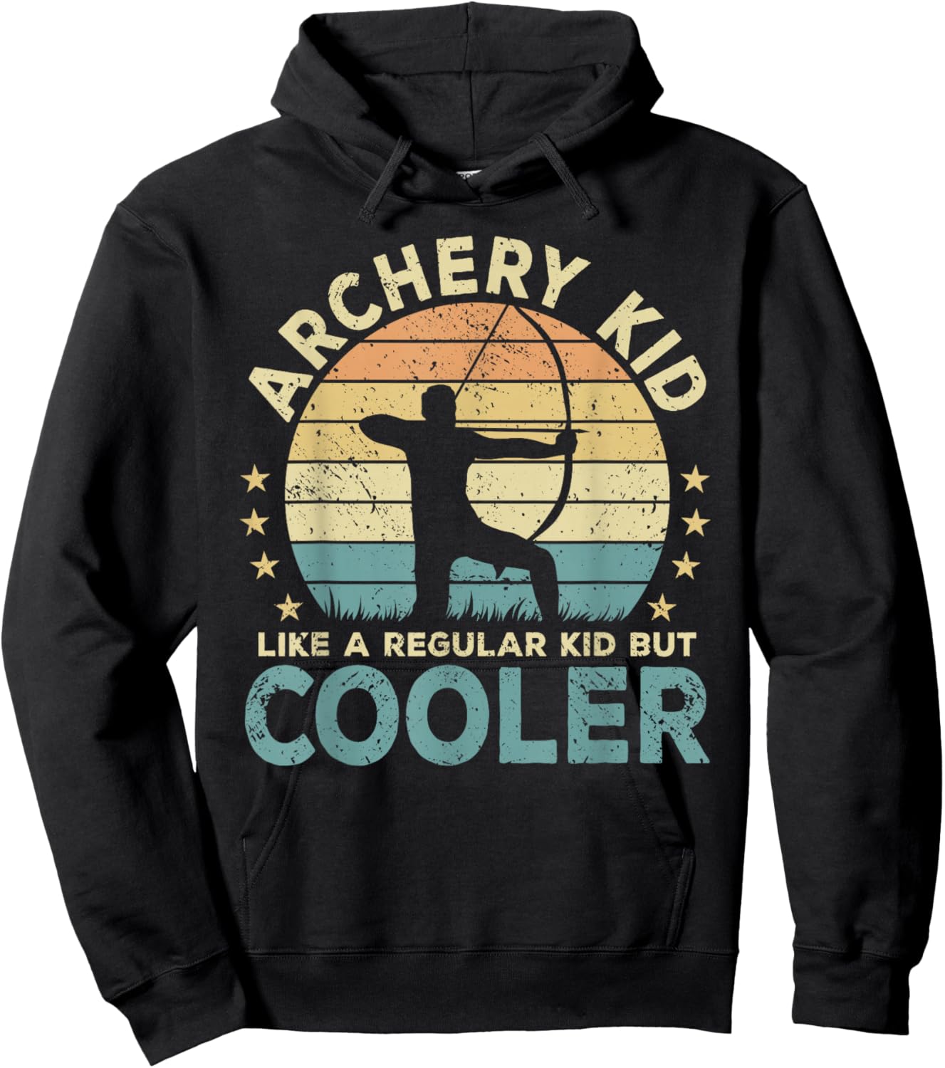 Archery Kid Archer Funny Bow And Arrow Hoodie - Hoodie | Black