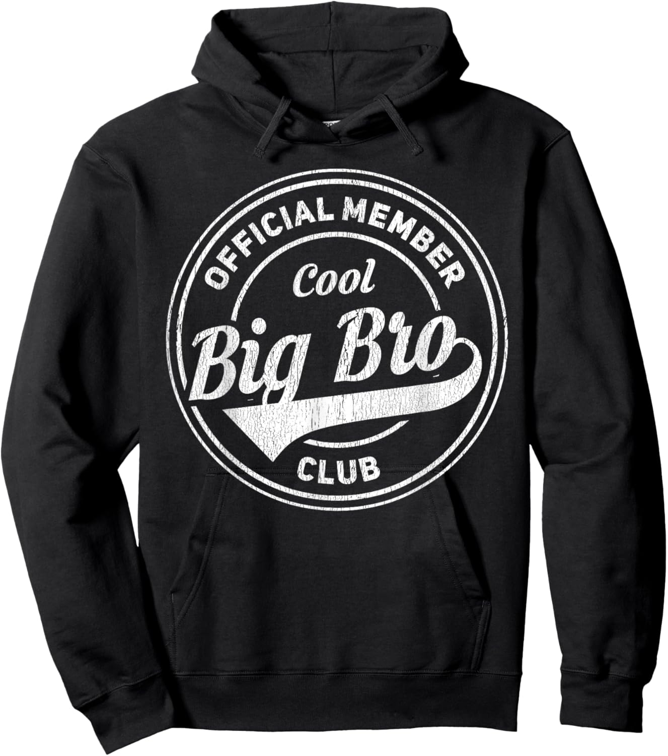 Offizielles Mitglied Cool Big Bro Club Hoodie - Hoodie | Black