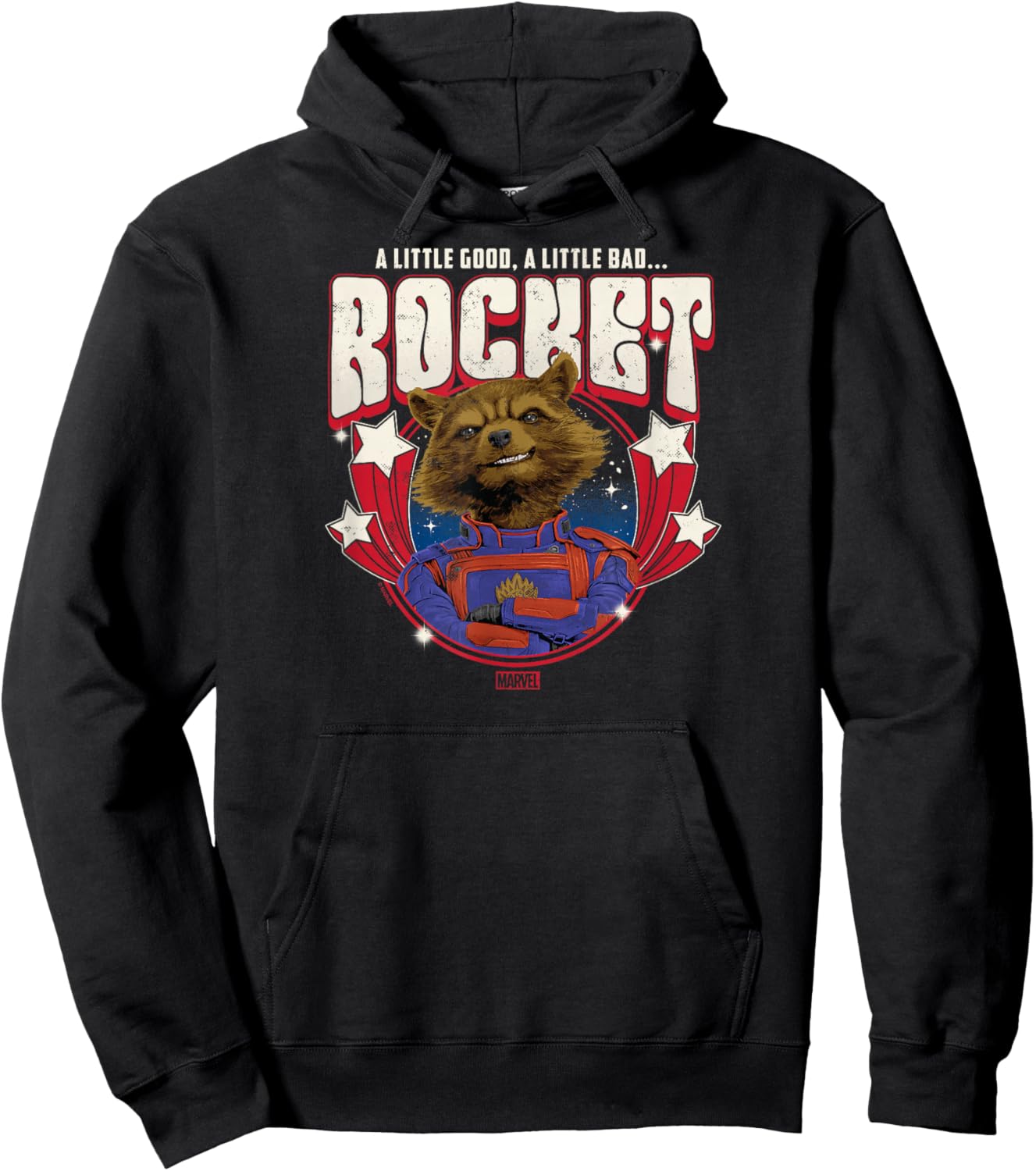 Guardians of The Galaxy - Rocket Raccoon Band Hoodie - Hoodie | Black