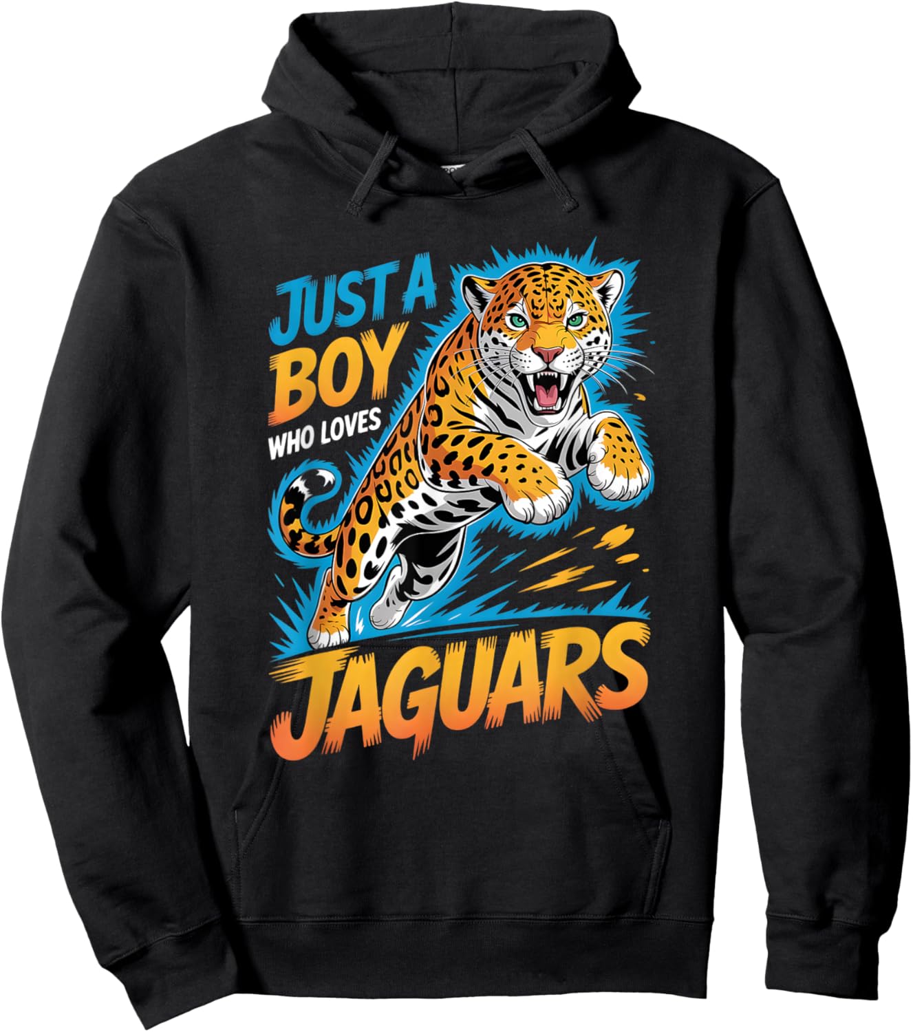 Boys Jaguar Hoodie - Hoodie | Black