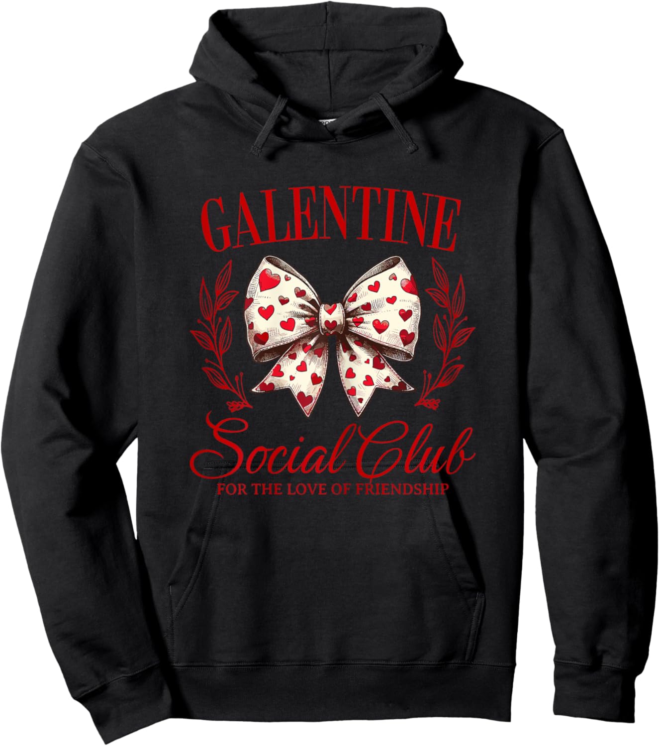 Valentine's Hoodie - Hoodie | Black