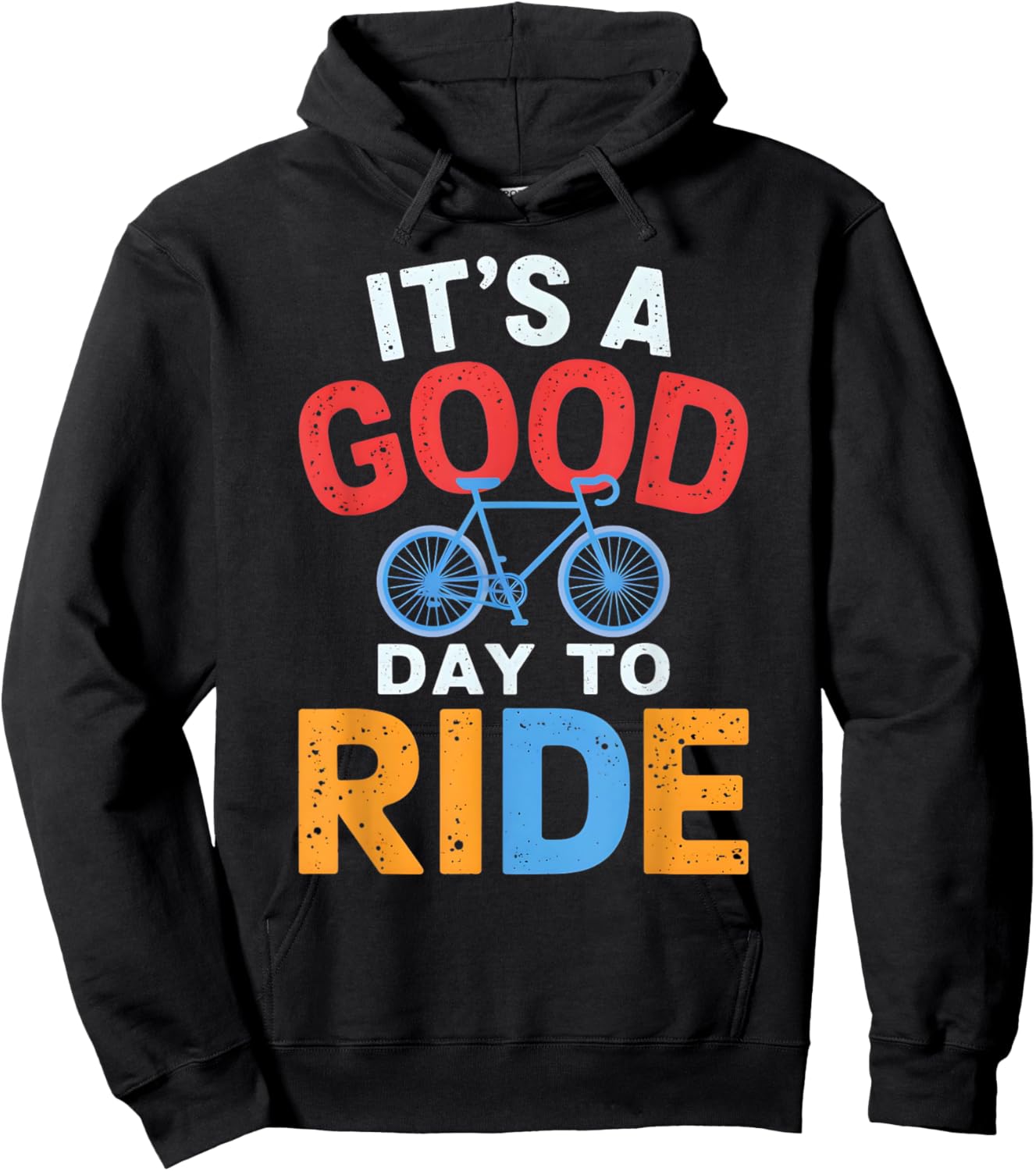 It's A Good Day To Ride Bicycle Hoodie - Hoodie | Black