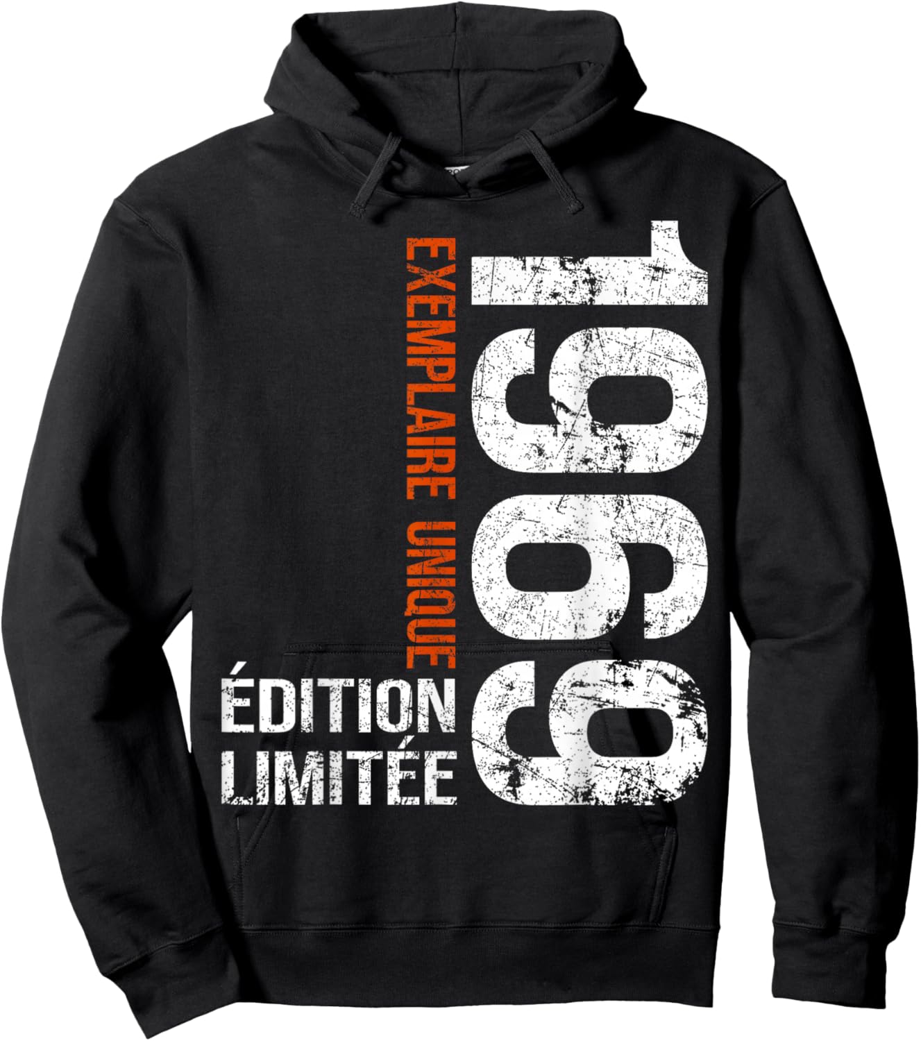 Vintage 1969 Gift 57 Years Man Birthday Humour Hoodie - Hoodie | Black