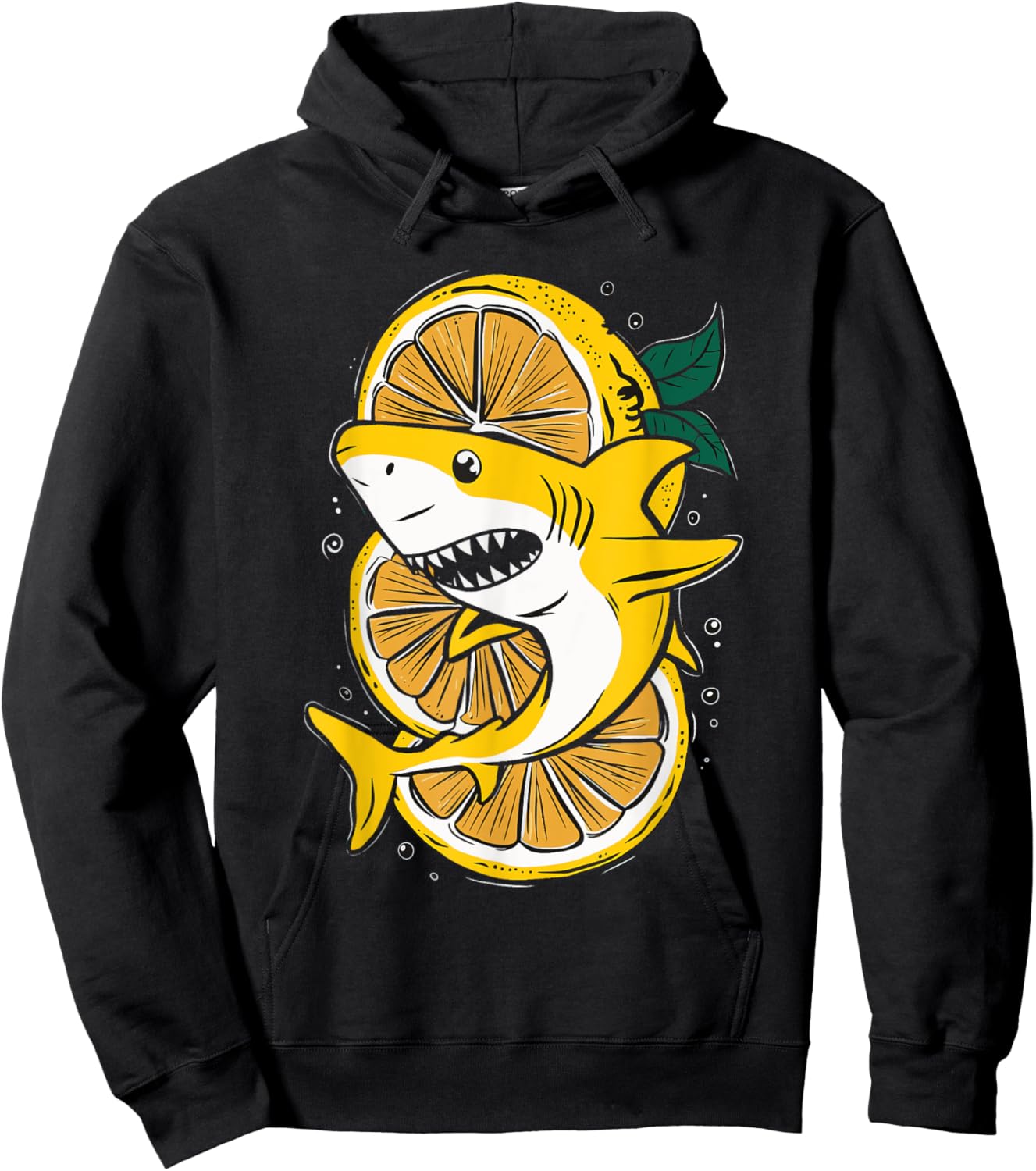 Lemon Shark Hoodie - Hoodie | Black