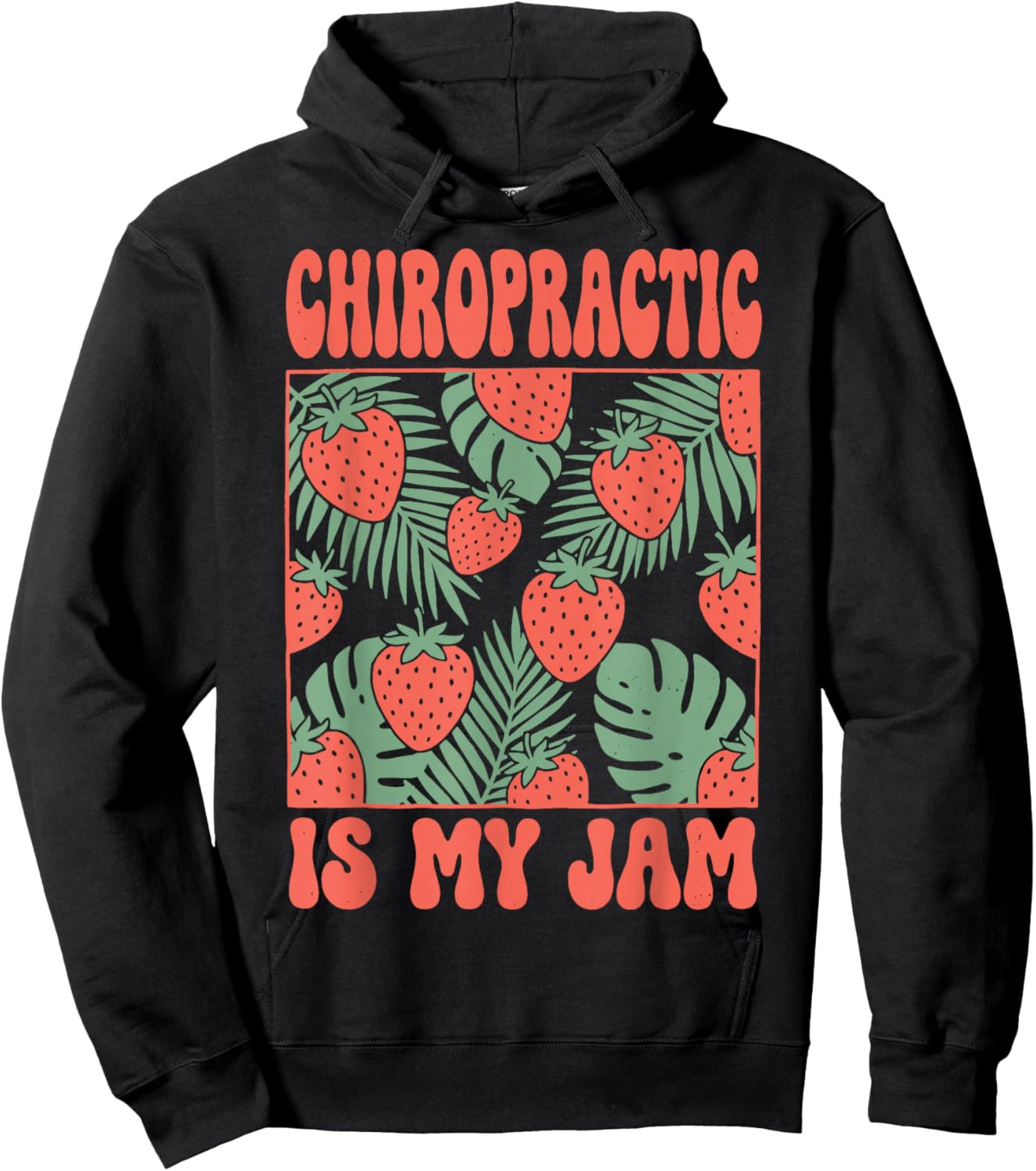 Chiropractic is My Jam Hoodie - Hoodie | Black
