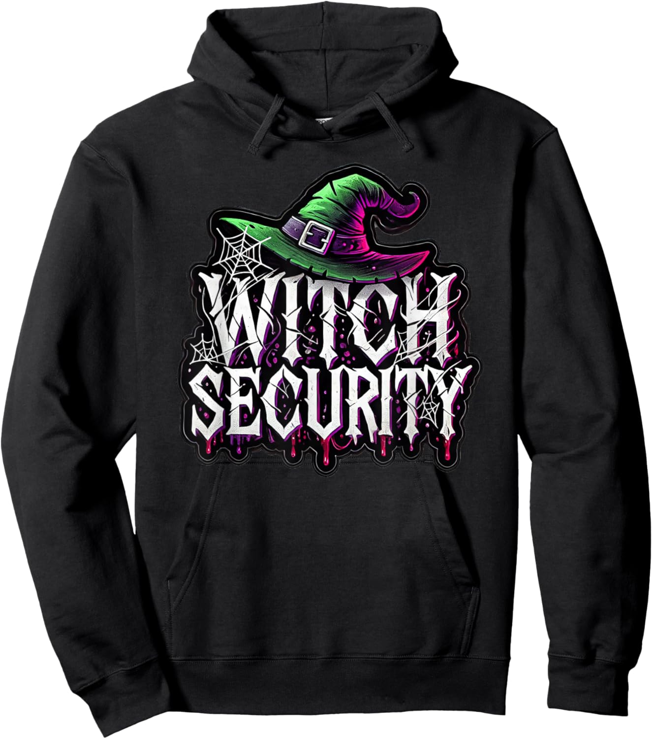 Witch Security Easy Husband of Witches Costume Fun Boyfriend Hoodie - Hoodie | Black