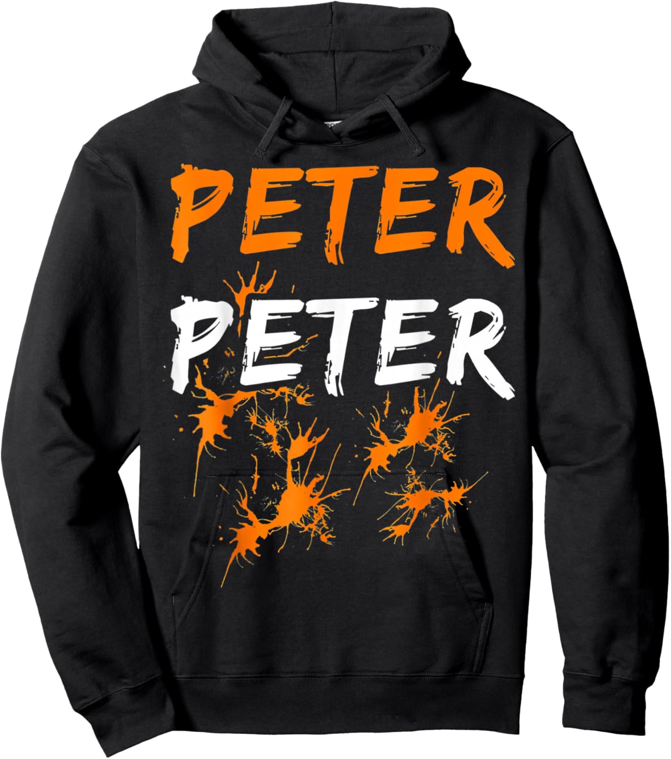 Peter Pumpkin Costume Eater For Couples Matching Halloween Hoodie - Hoodie | Black