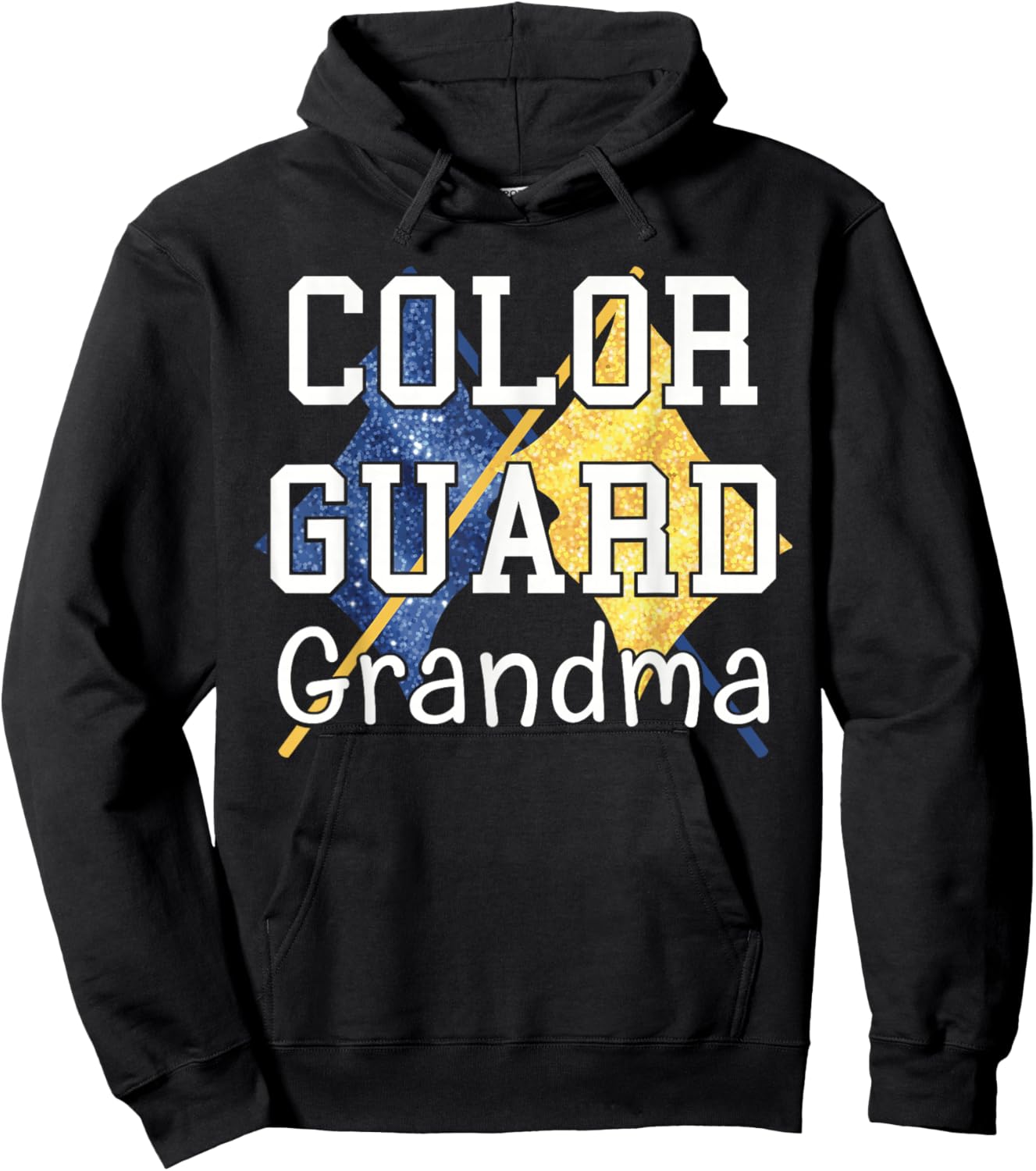 Color Guard Grandma Hoodie - Hoodie | Black