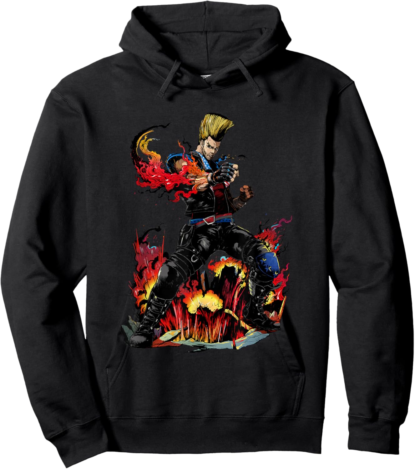 Bandai Namco Entertainment Inc. TEKKEN7 PAUL 002 , Small, Black Hoodie - Hoodie | Black
