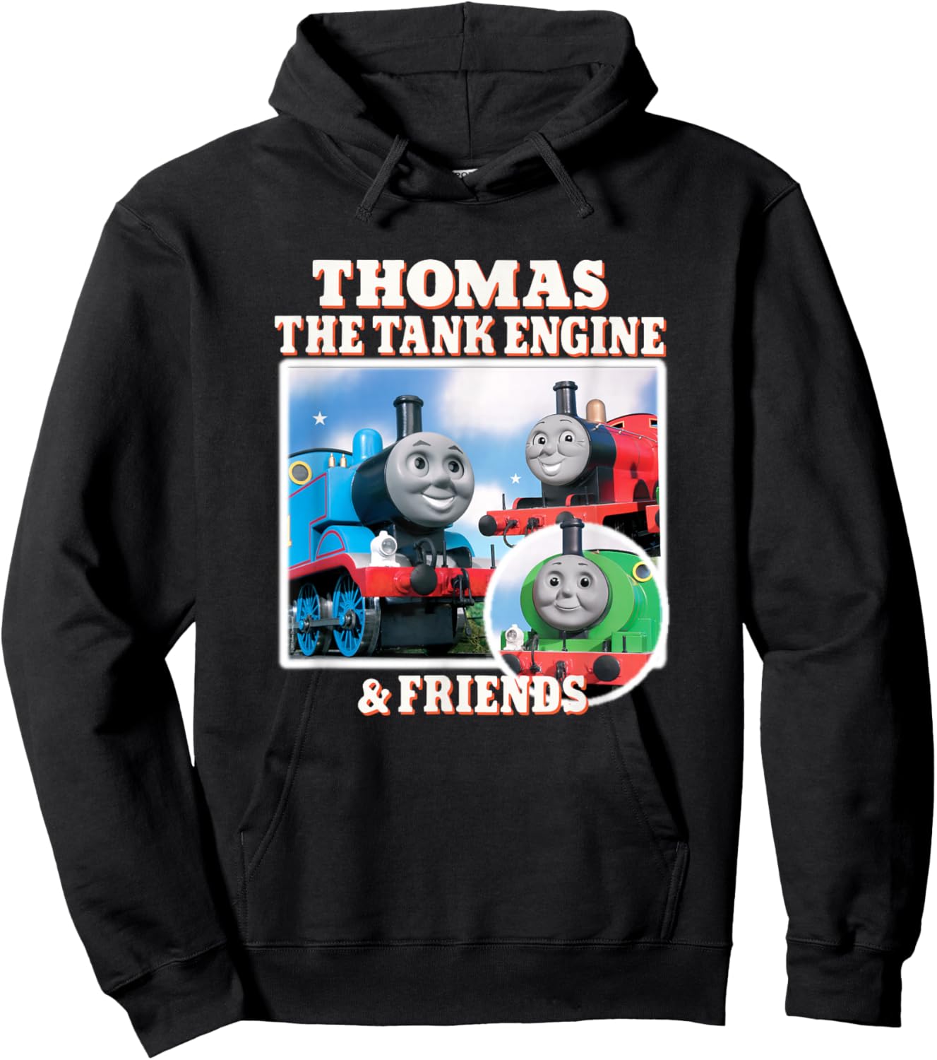 Thomas & Friends - Vintage Thomas the Tank Engine & Friends Hoodie - Hoodie | Black