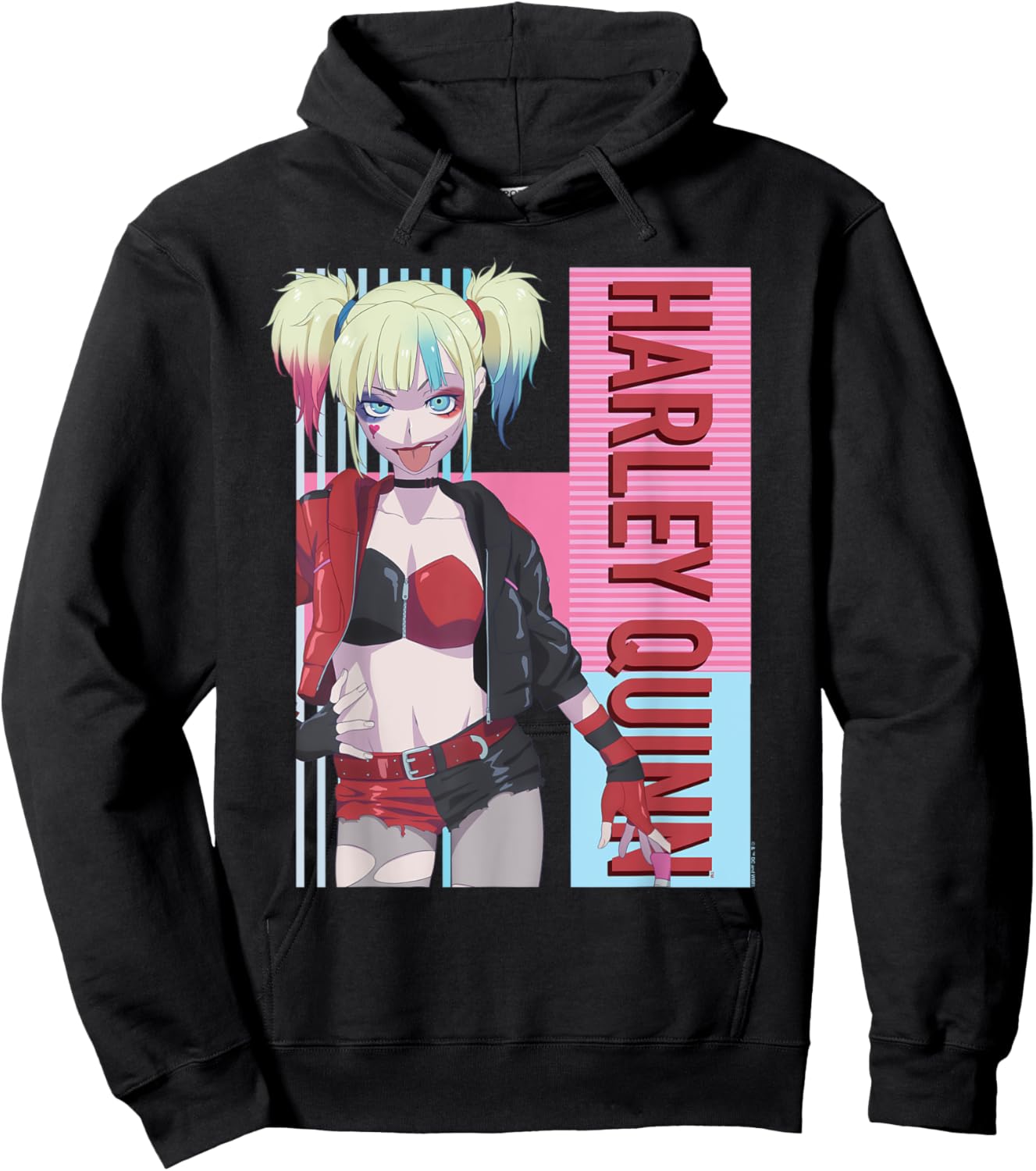 Suicide Squad Isekai Harley Quinn Hoodie - Hoodie | Black