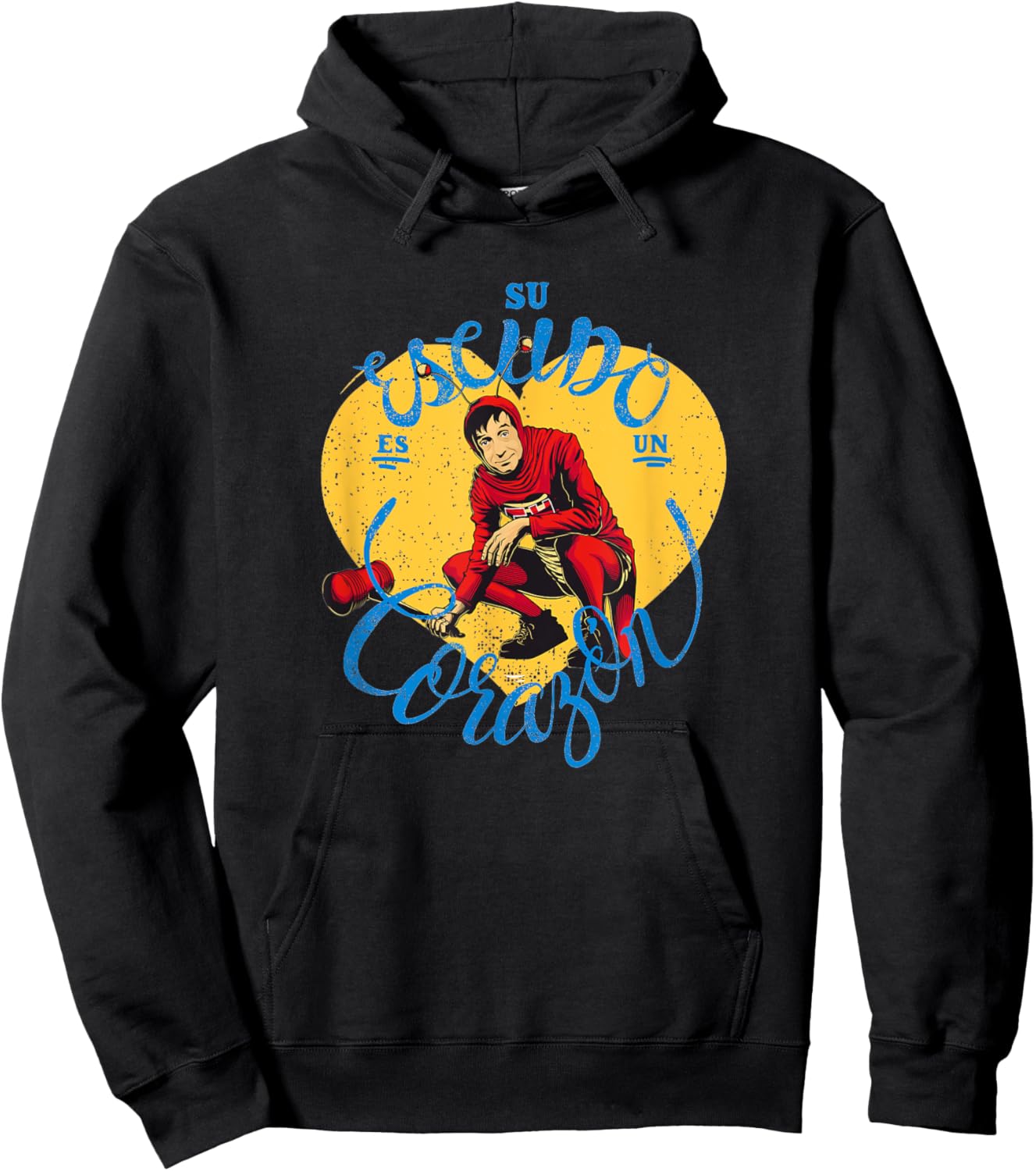 Chapulin Colorado - Fun Desings for Kids, Teen, Women & Men Hoodie - Hoodie | Black