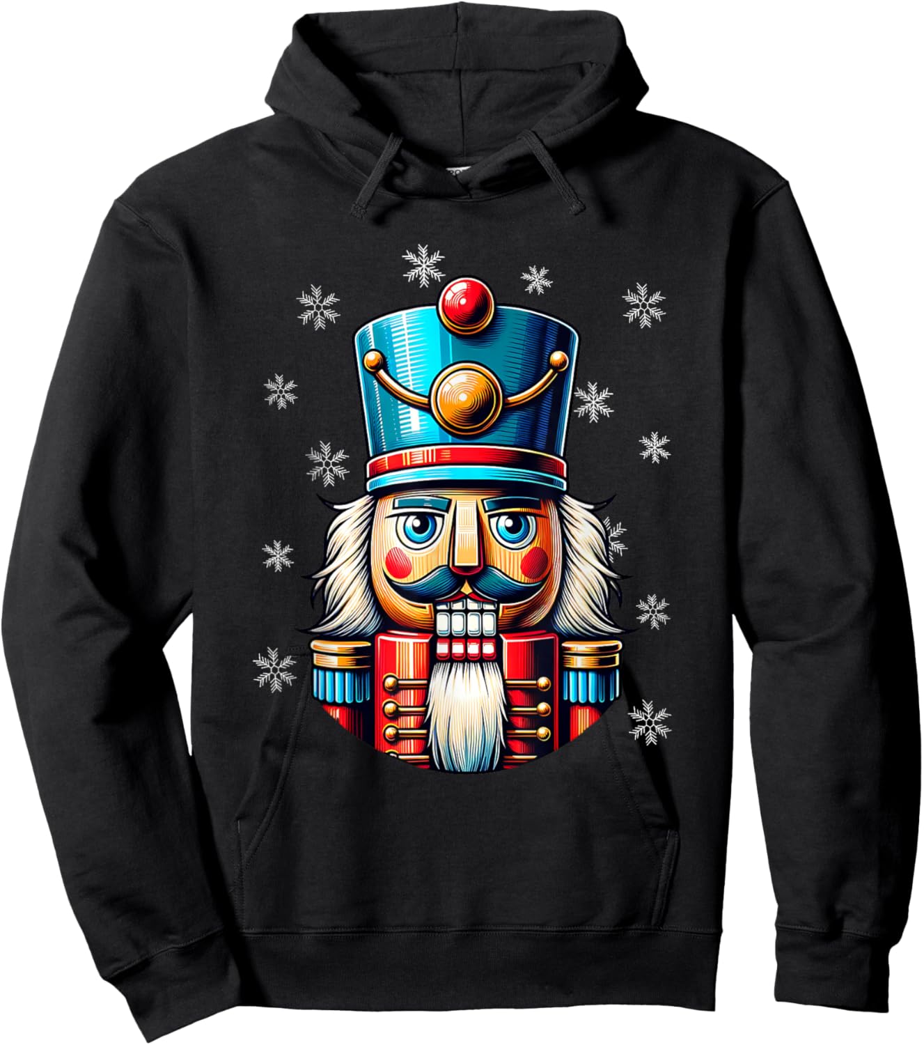 Christmas Nutcracker Men Women Nutcrackers Xmas Hoodie - Hoodie | Black