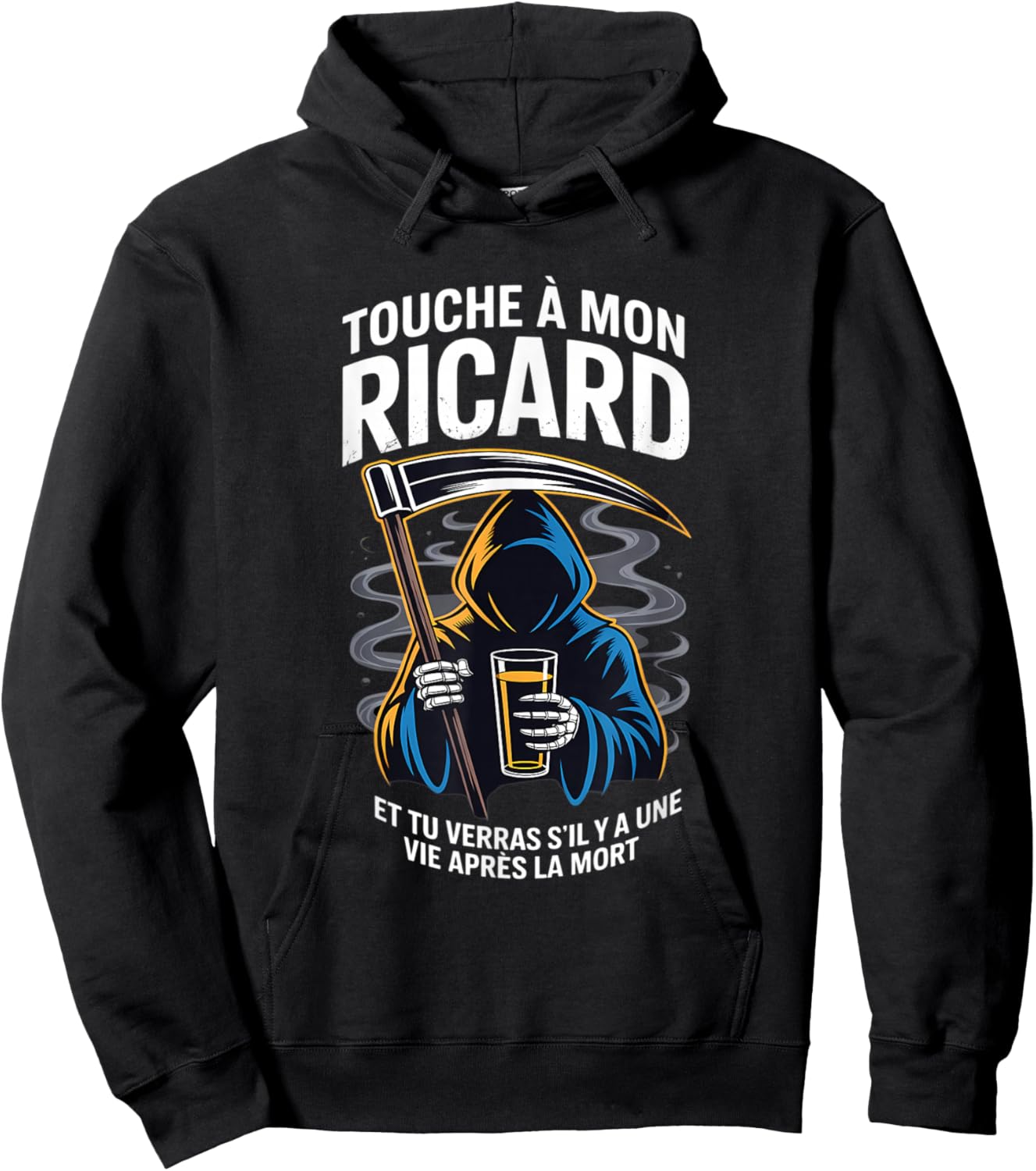 Ricard Lover – Humour Noir Aperitif French Hoodie - Hoodie | Black