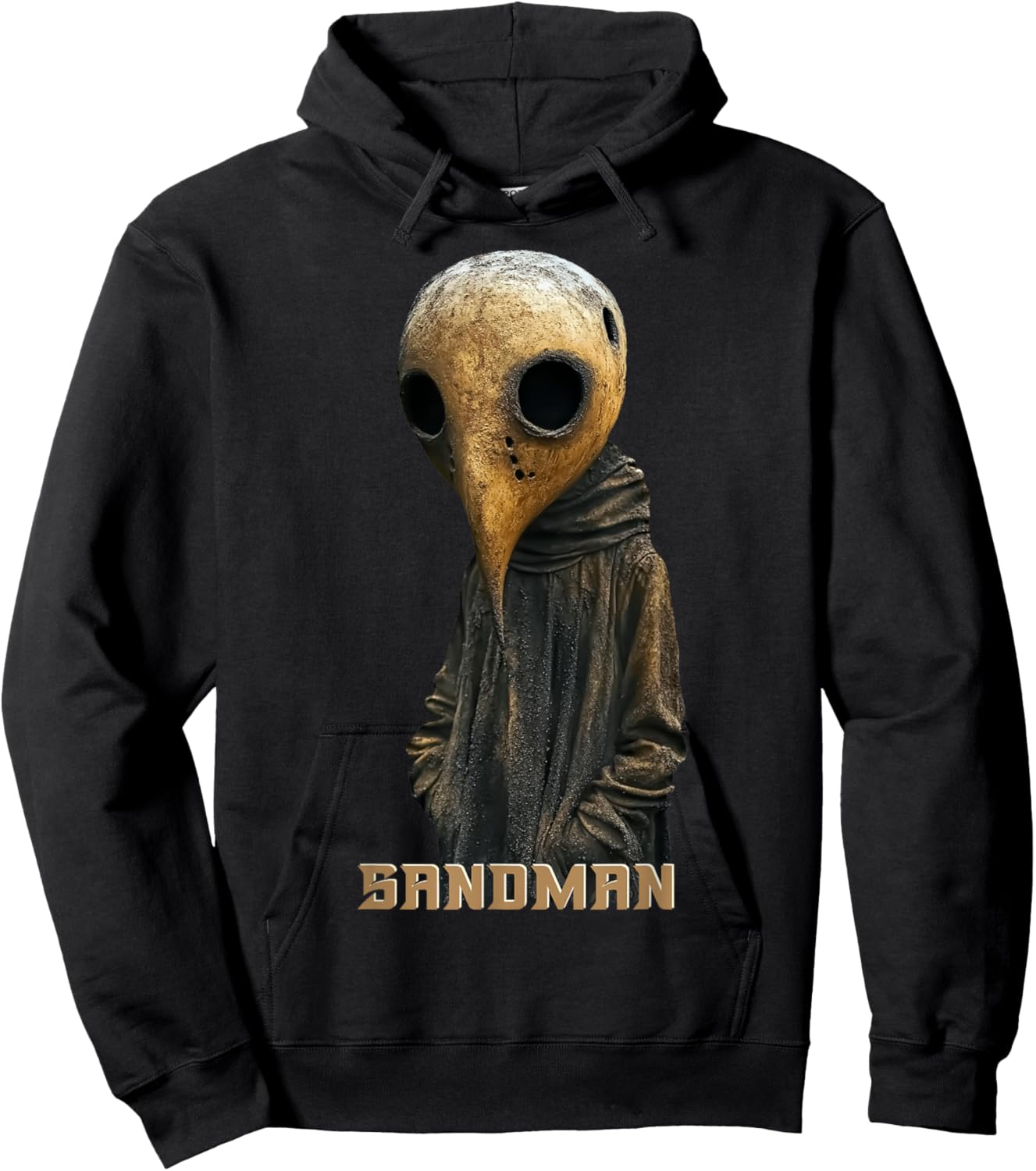 Sandman Mask Lord of Dreams Halloween Morpheus Comic Con Hoodie - Hoodie | Black