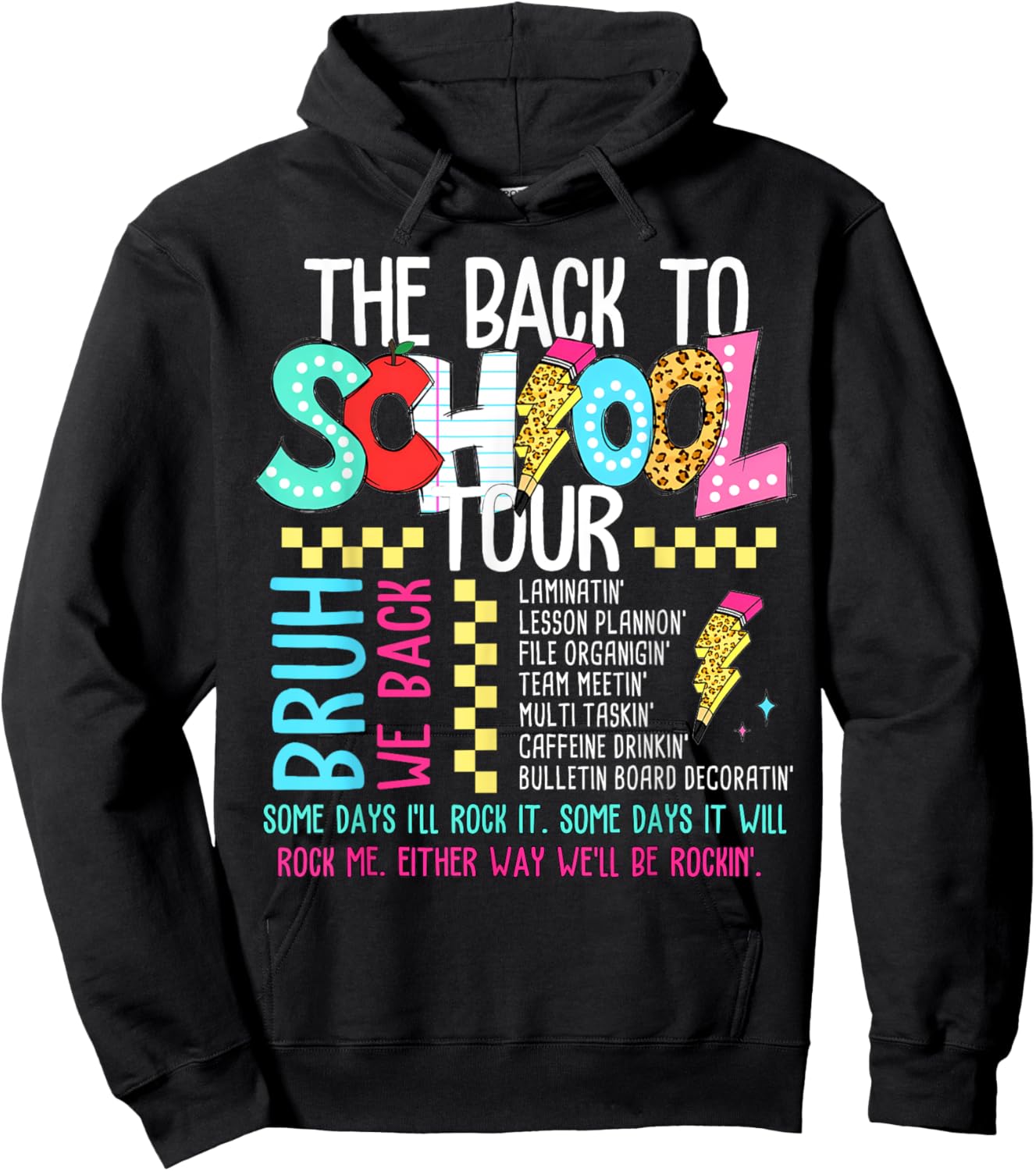 The Back To School Tour Hoodie - Hoodie | Black