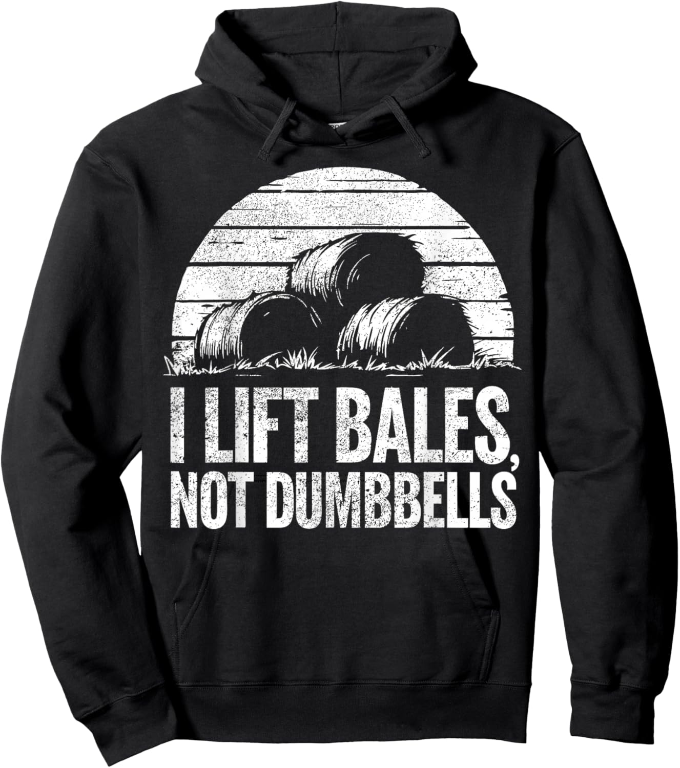 Farming Hay Season Hay Farmer Hoodie - Hoodie | Black