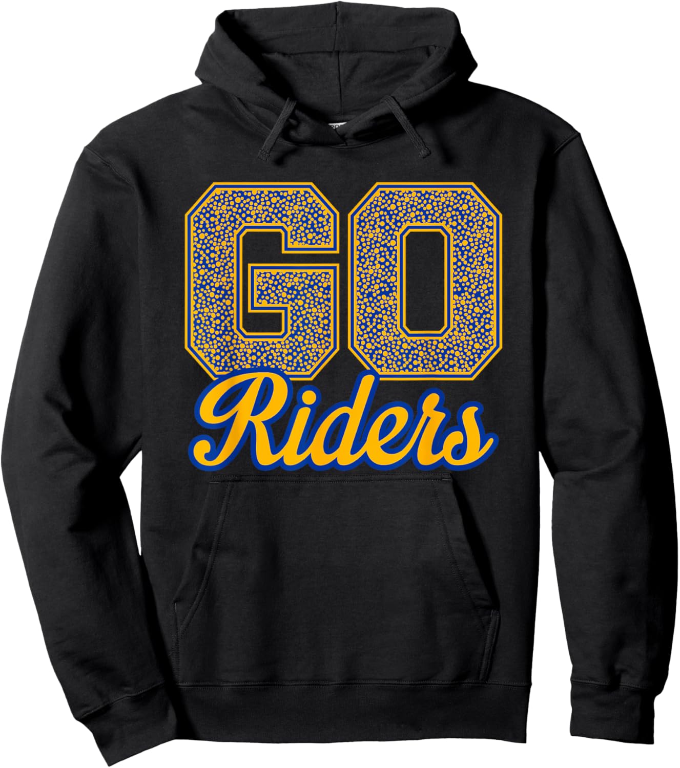 Caesar Rodney Riders GO! School Pride Hoodie - Hoodie | Black