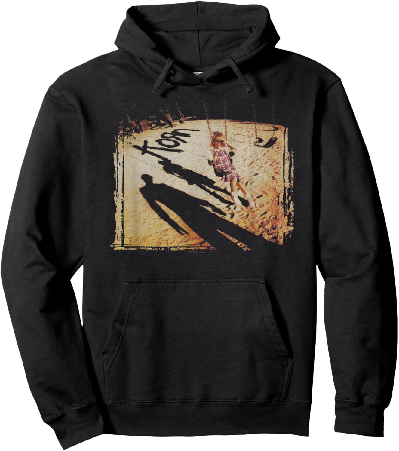 Korn Swing Set Cover Hoodie - Hoodie | Black