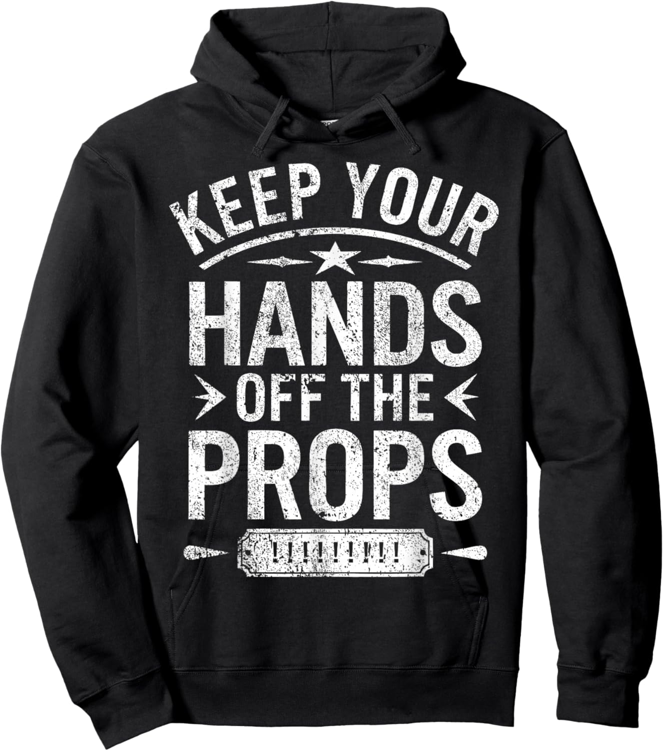 Stage Manager Props Theater Director Theatre Manager Hoodie - Hoodie | Black
