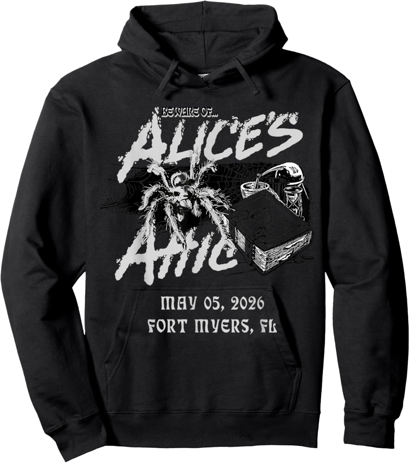 Alice Cooper 2026 Tour Fort Myers Hoodie - Hoodie | Black