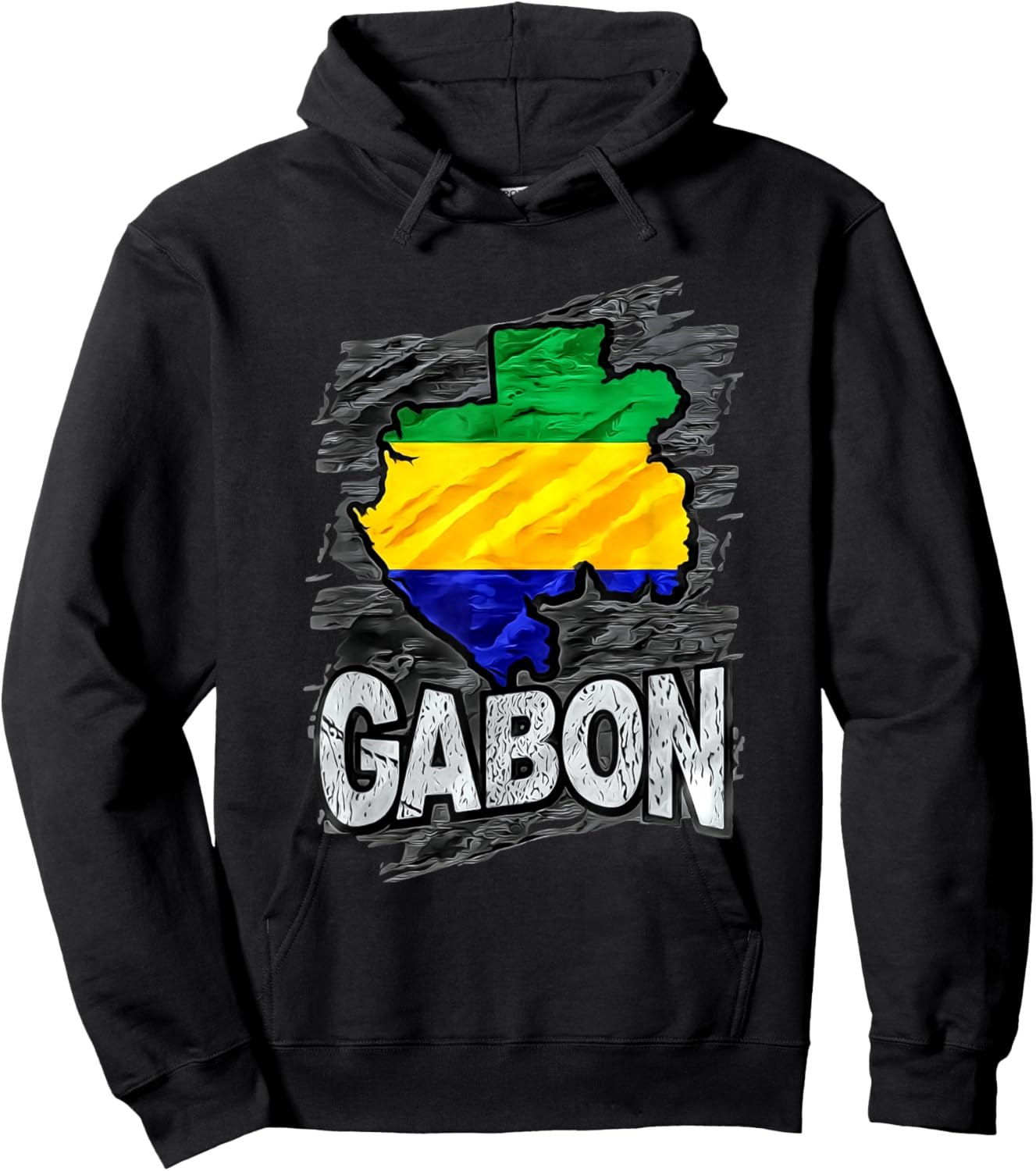 Gabon Hoodie - Hoodie | Black