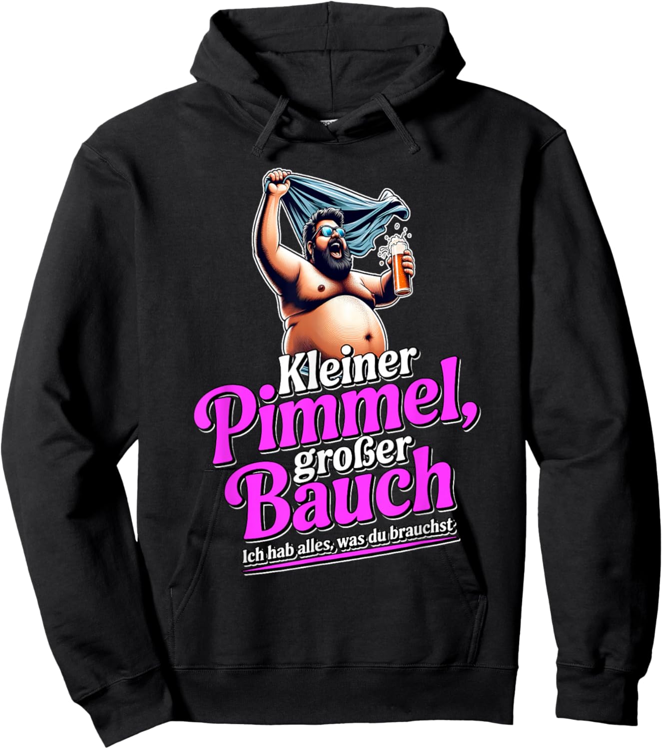 Kleiner Penis - Kleiner Schwanz - Malle Hit 2025 Hoodie - Hoodie | Black