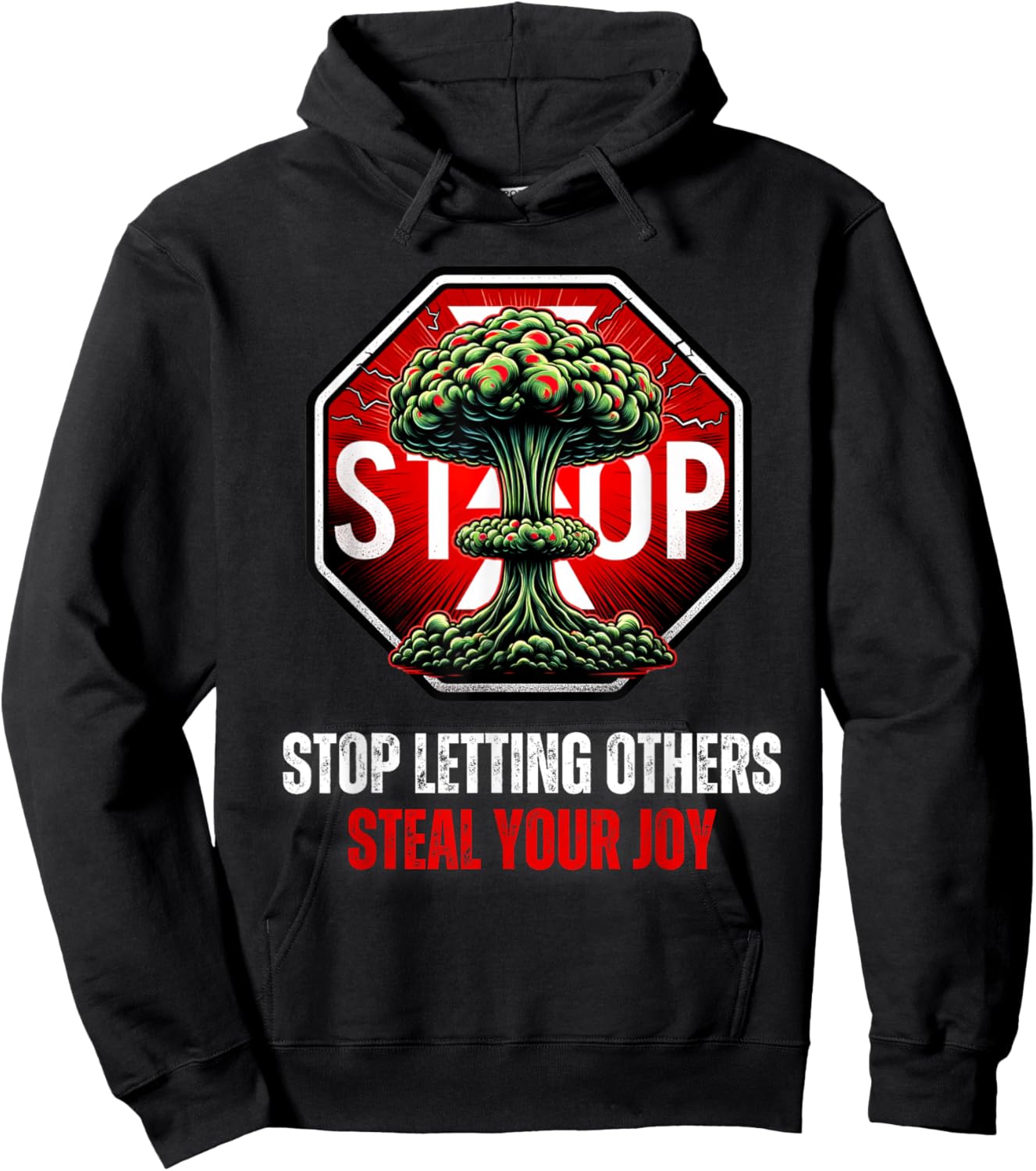 Stop Letting Others Steal Your Joy Self Help Hoodie - Hoodie | Black