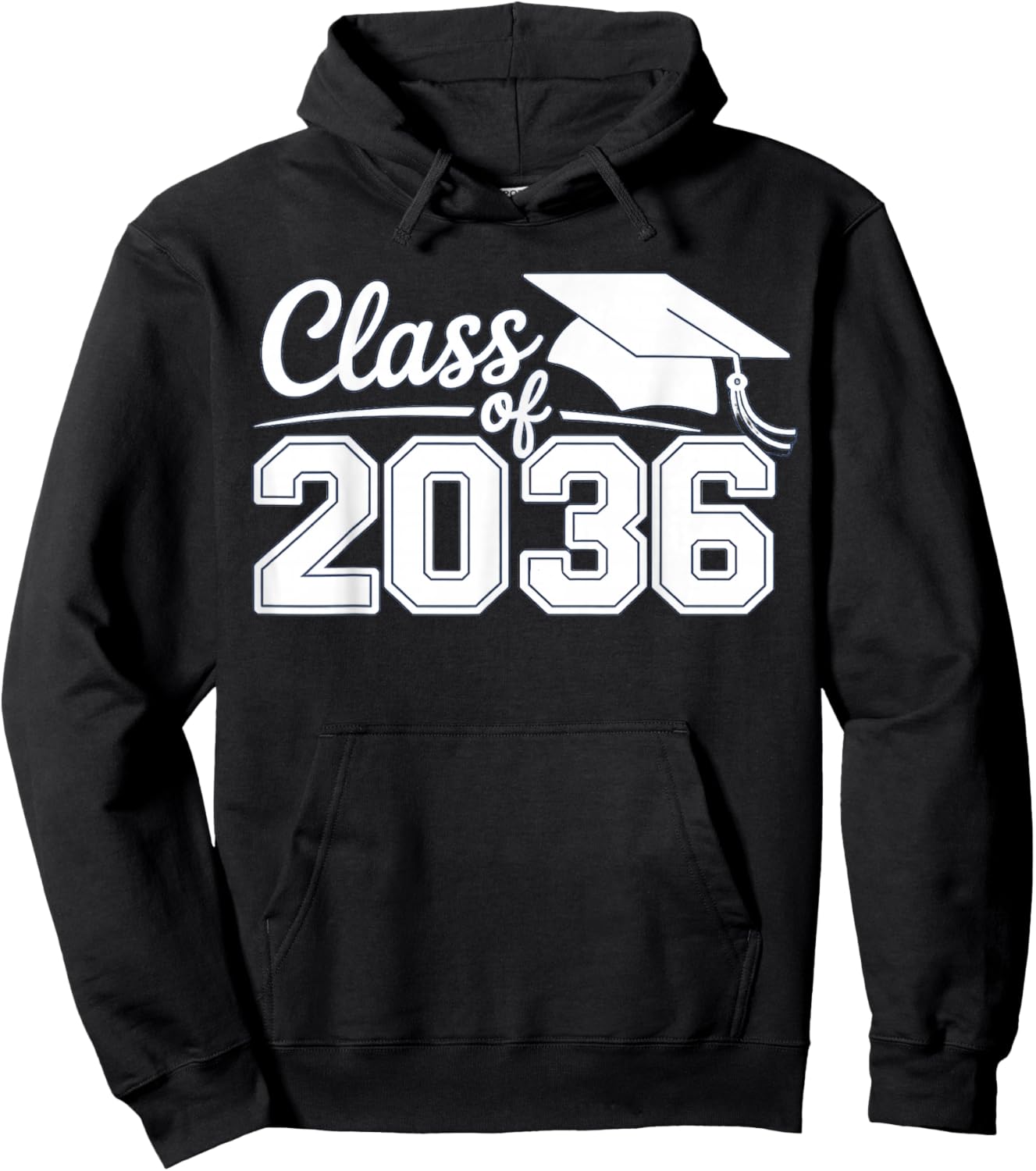 Class of 2036 Grow with me Hoodie - Hoodie | Black