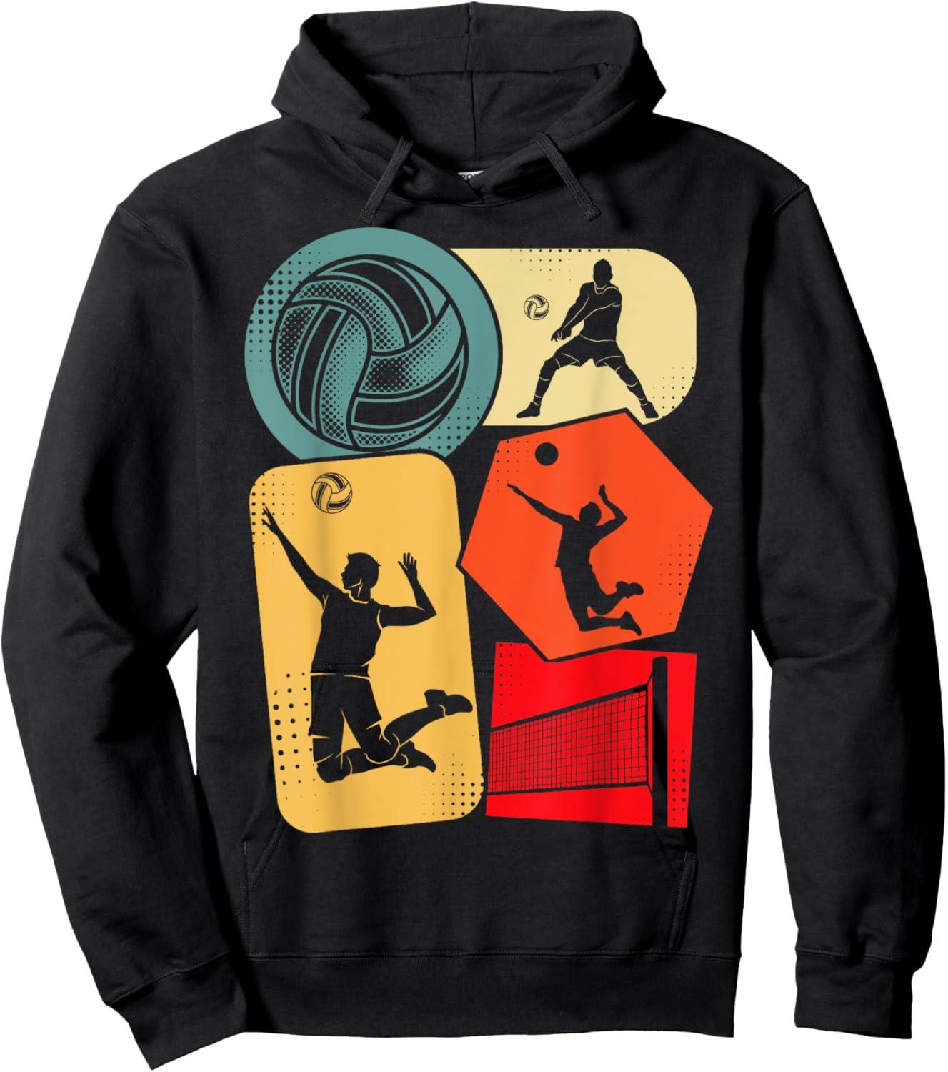 Volleyball Boys Youth Hoodie - Hoodie | Black