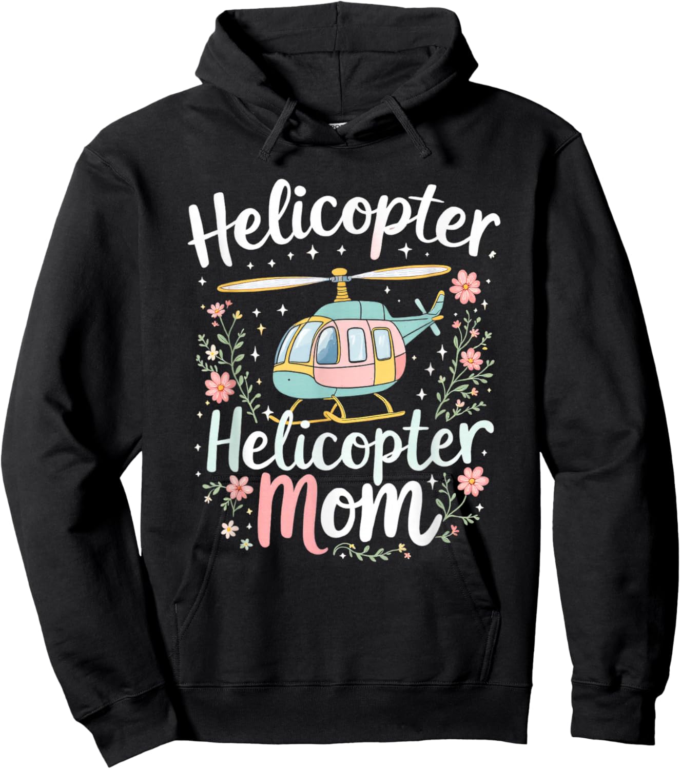 Helicopter Mom Hoodie - Hoodie | Black