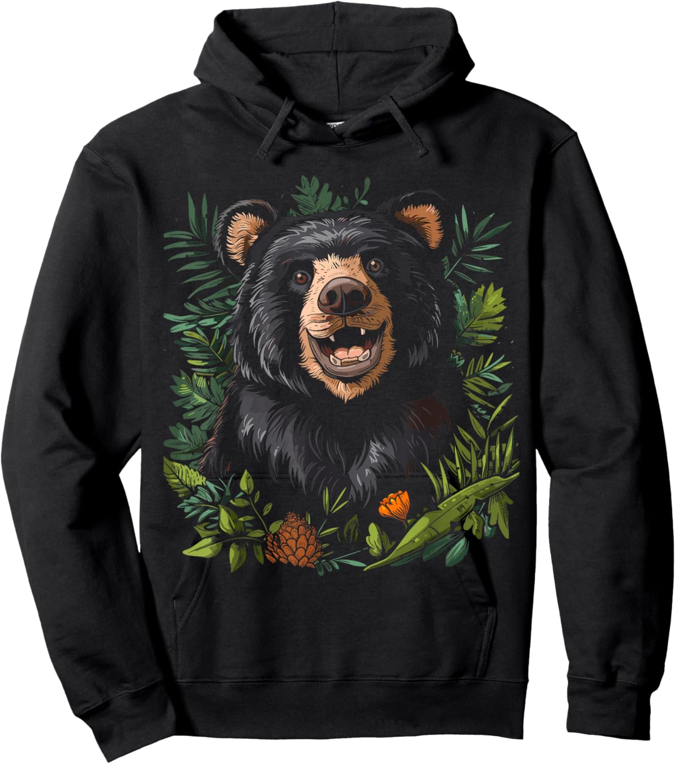 Andean Bear Hoodie - Hoodie | Black