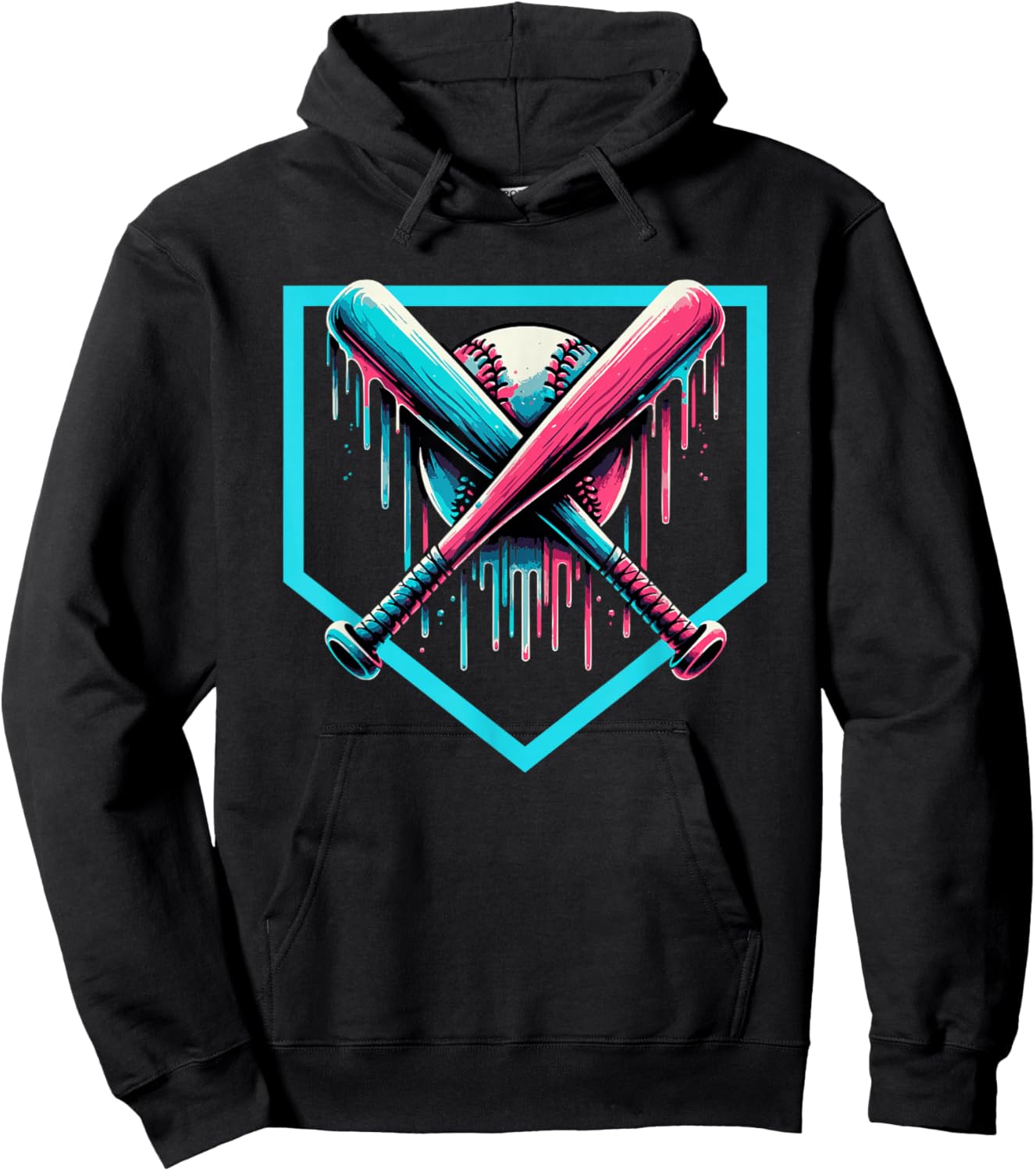 Drip Boys Baseball Bat and Hoodie - Hoodie | Black