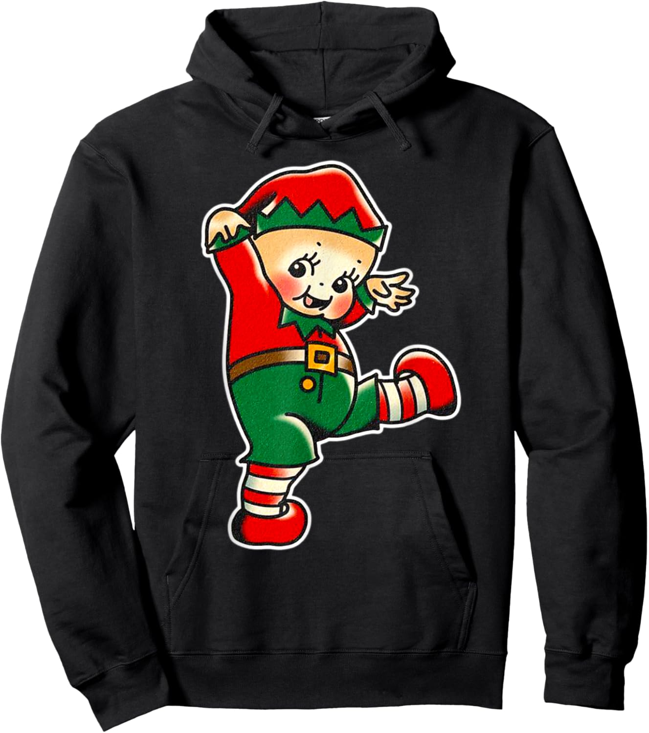 Kewpie Baby Elf Hoodie - Hoodie | Black