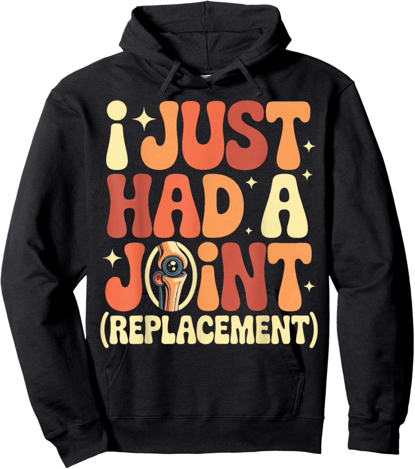 Prosthetics Knee Surgery Had A Joint Knee Replacement Hoodie - Hoodie | Black