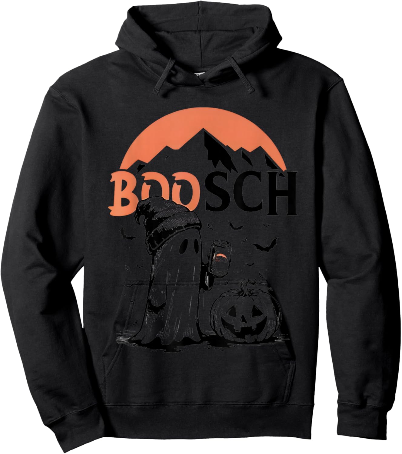 Boosch Beer Ghost Halloween 2024 Hoodie - Hoodie | Black