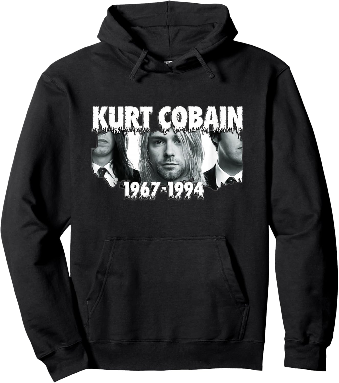 Alternative Rock_Grunge_001 Hoodie - Hoodie | Black