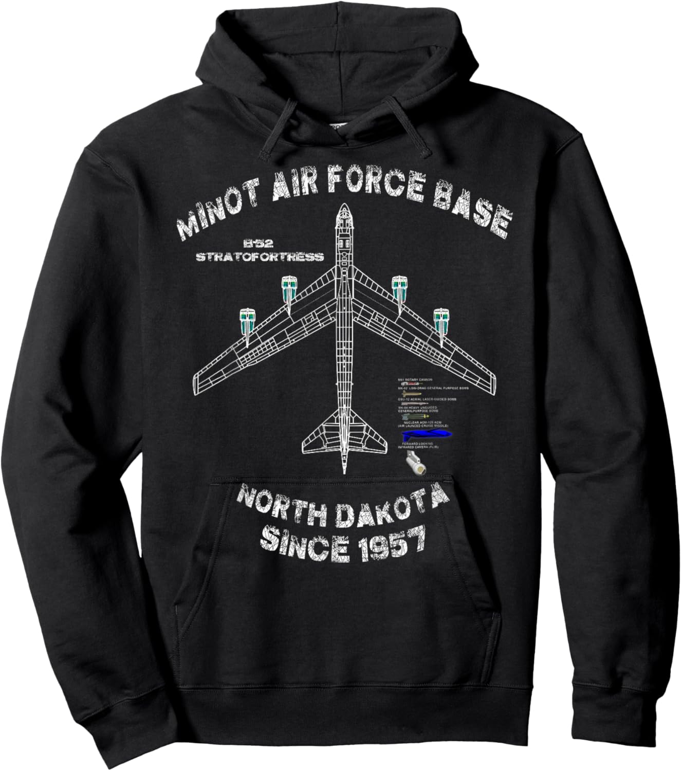 Minot AFB Hoodie - Hoodie | Black